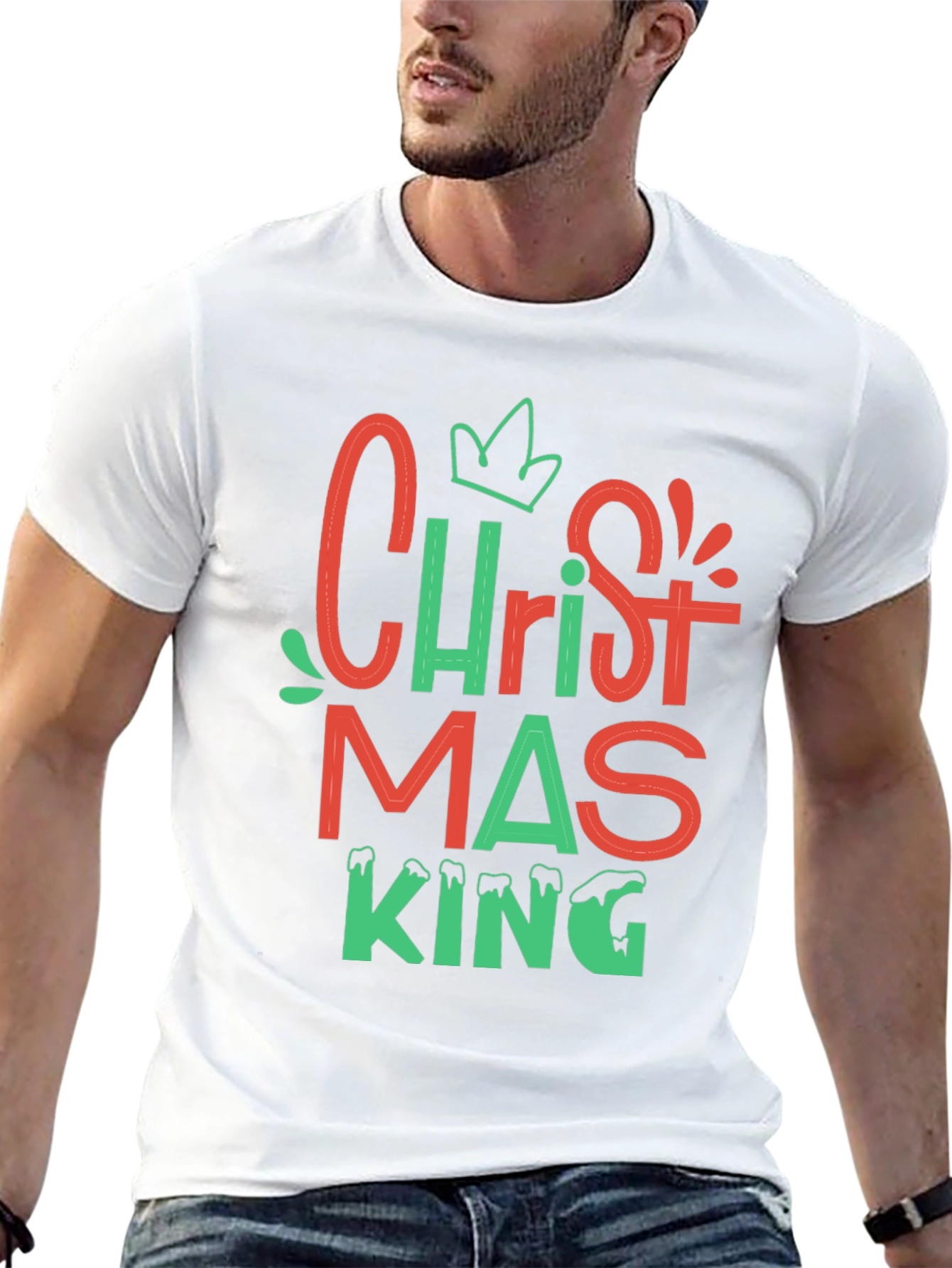 Christmas King T-Shirt Holiday Tee