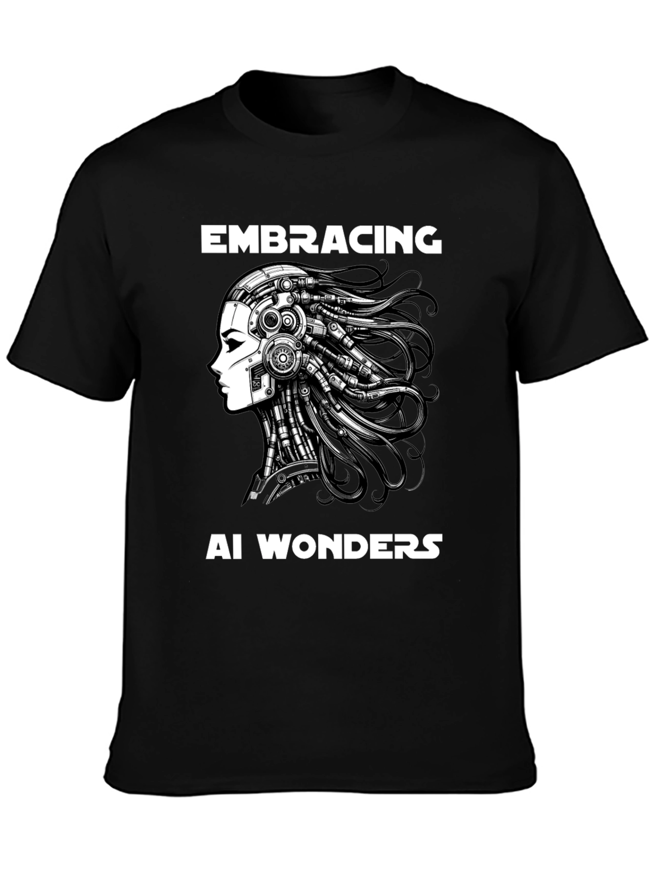 AI Wonders Graphic T-Shirt - Embrace the Future
