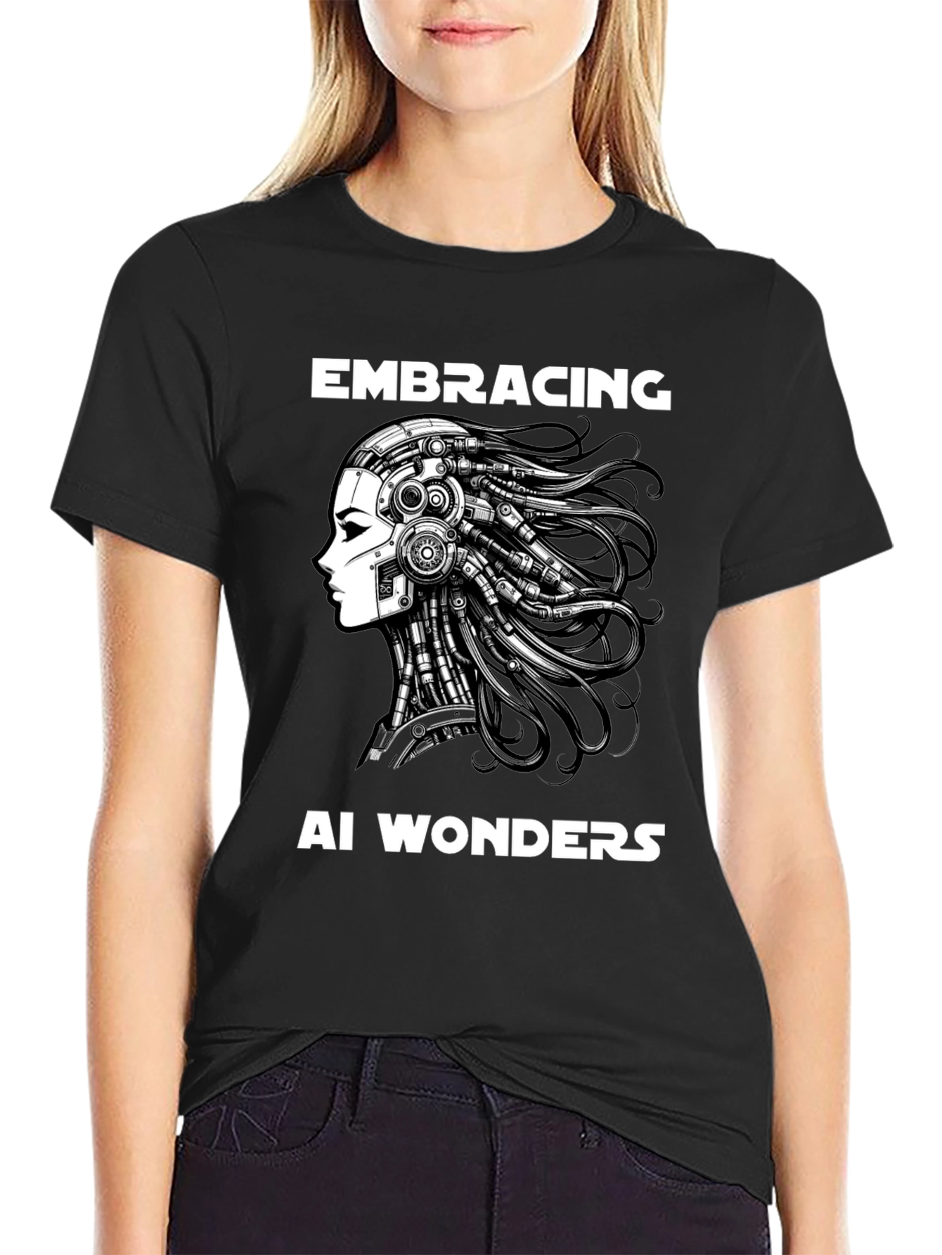 AI Wonders Graphic T-Shirt - Embrace the Future
