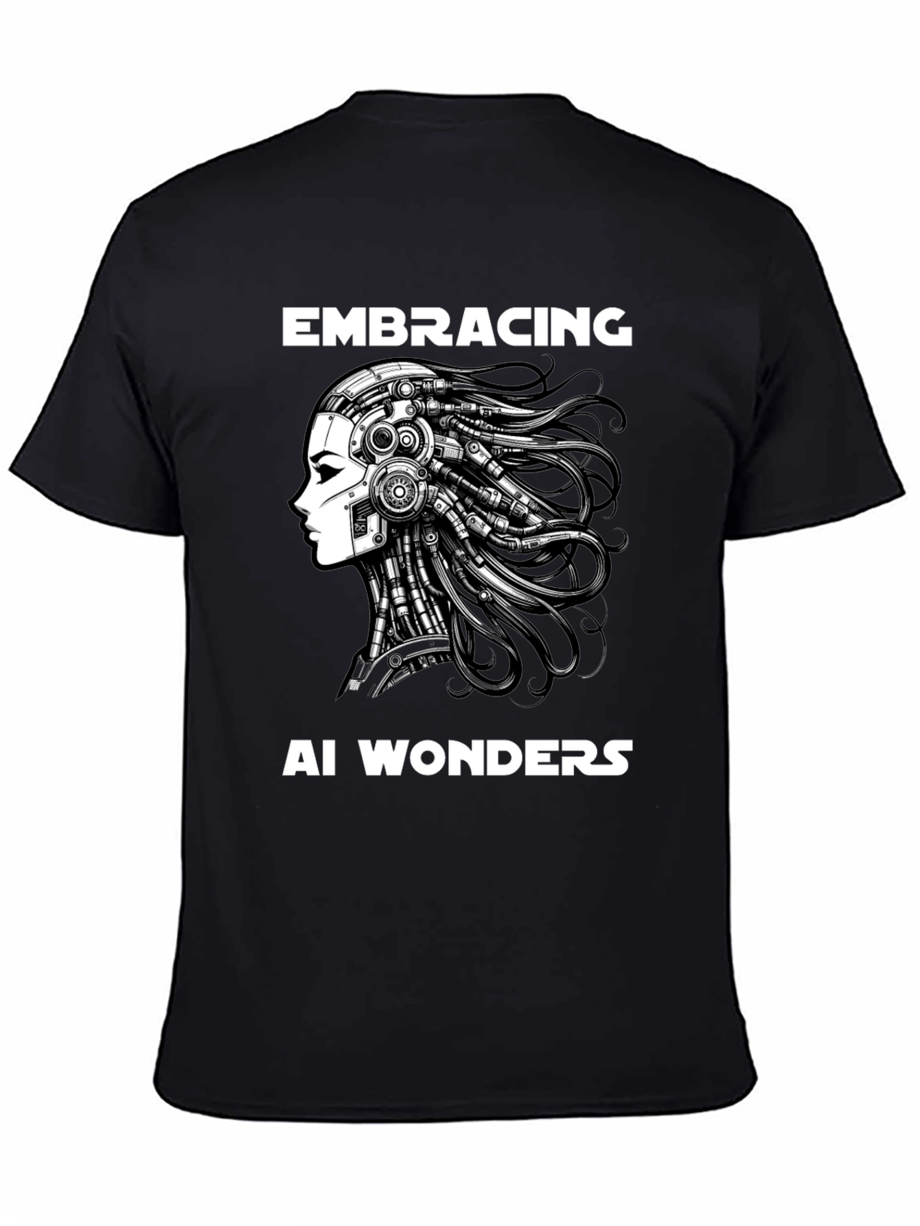 AI Wonders Graphic T-Shirt - Embrace the Future