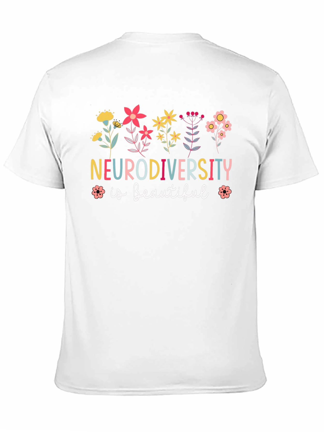 Neurodiversity is Beautiful Graphic T-Shirt