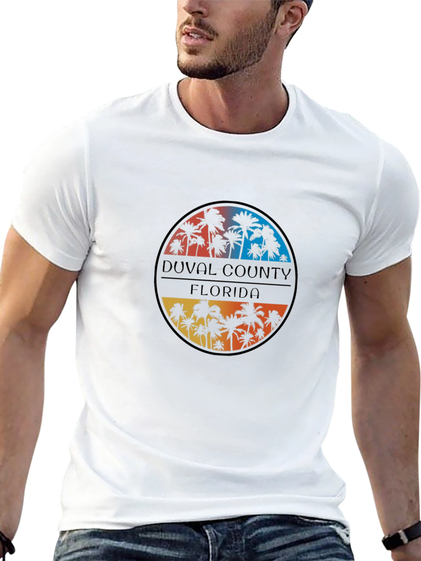 Duval County Florida Palm Tee