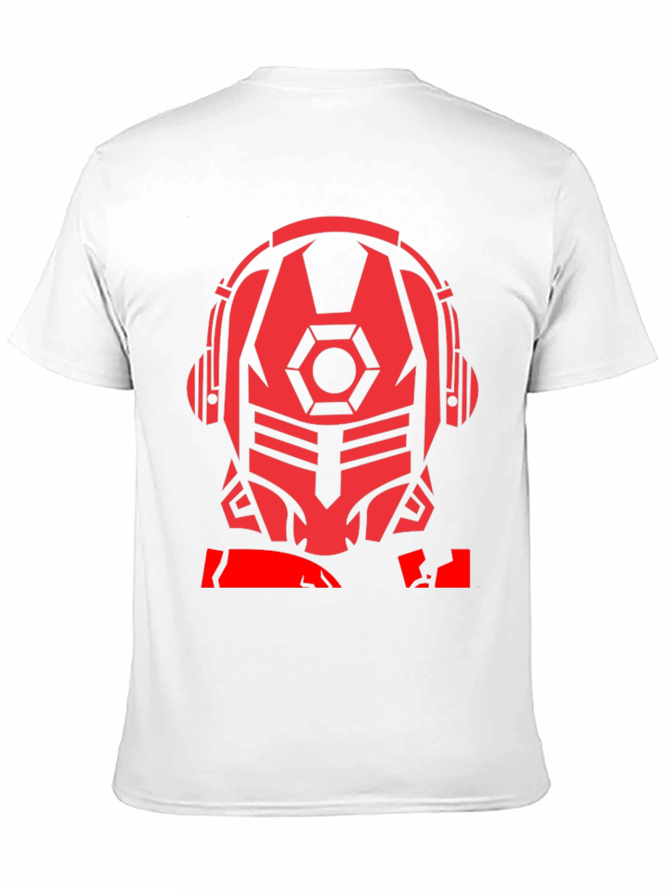 Sci-Fi Robot Headphone T-Shirt