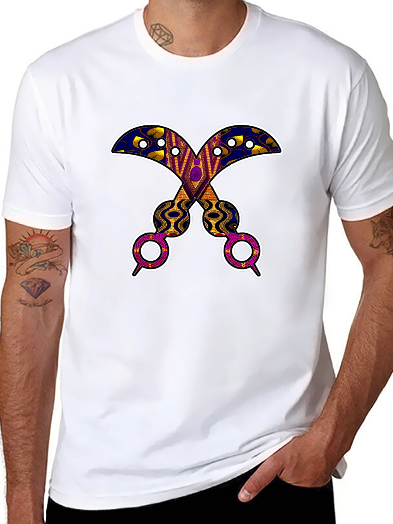 Adinkra Symbol Graphic T-Shirt