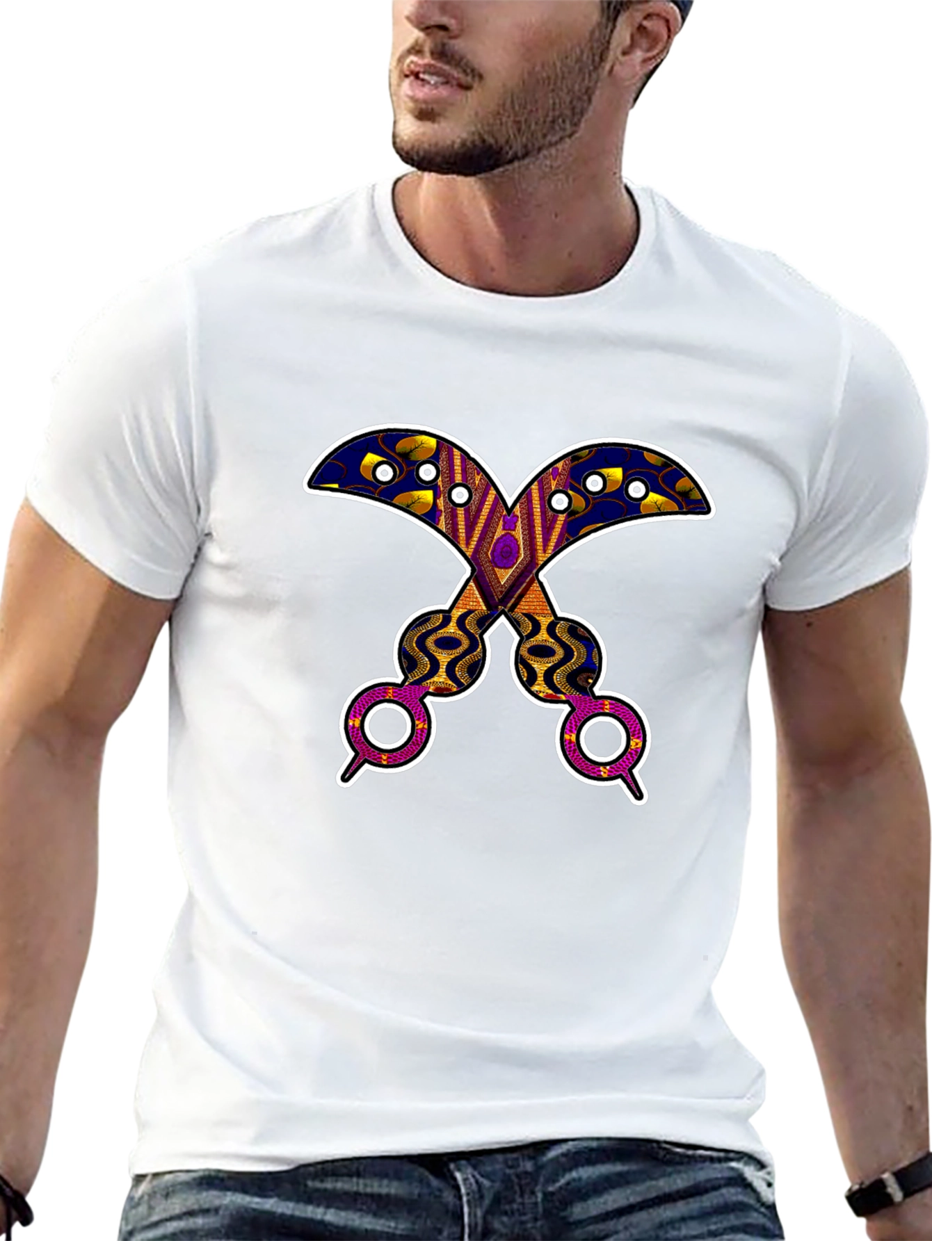 Adinkra Symbol Graphic T-Shirt