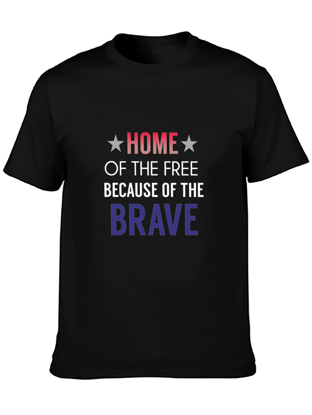 Home of the Free Patriotic T-Shirt