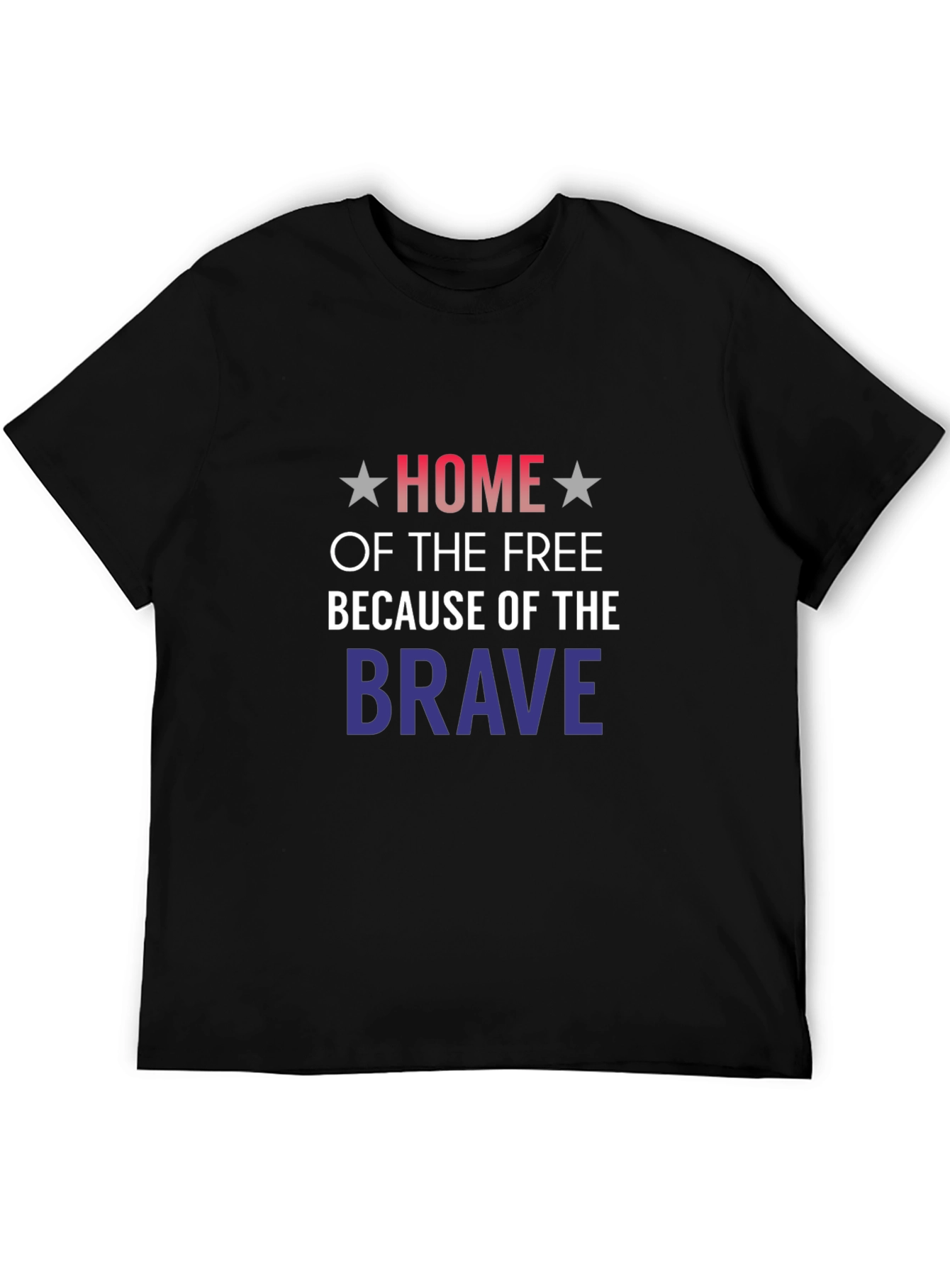 Home of the Free Patriotic T-Shirt