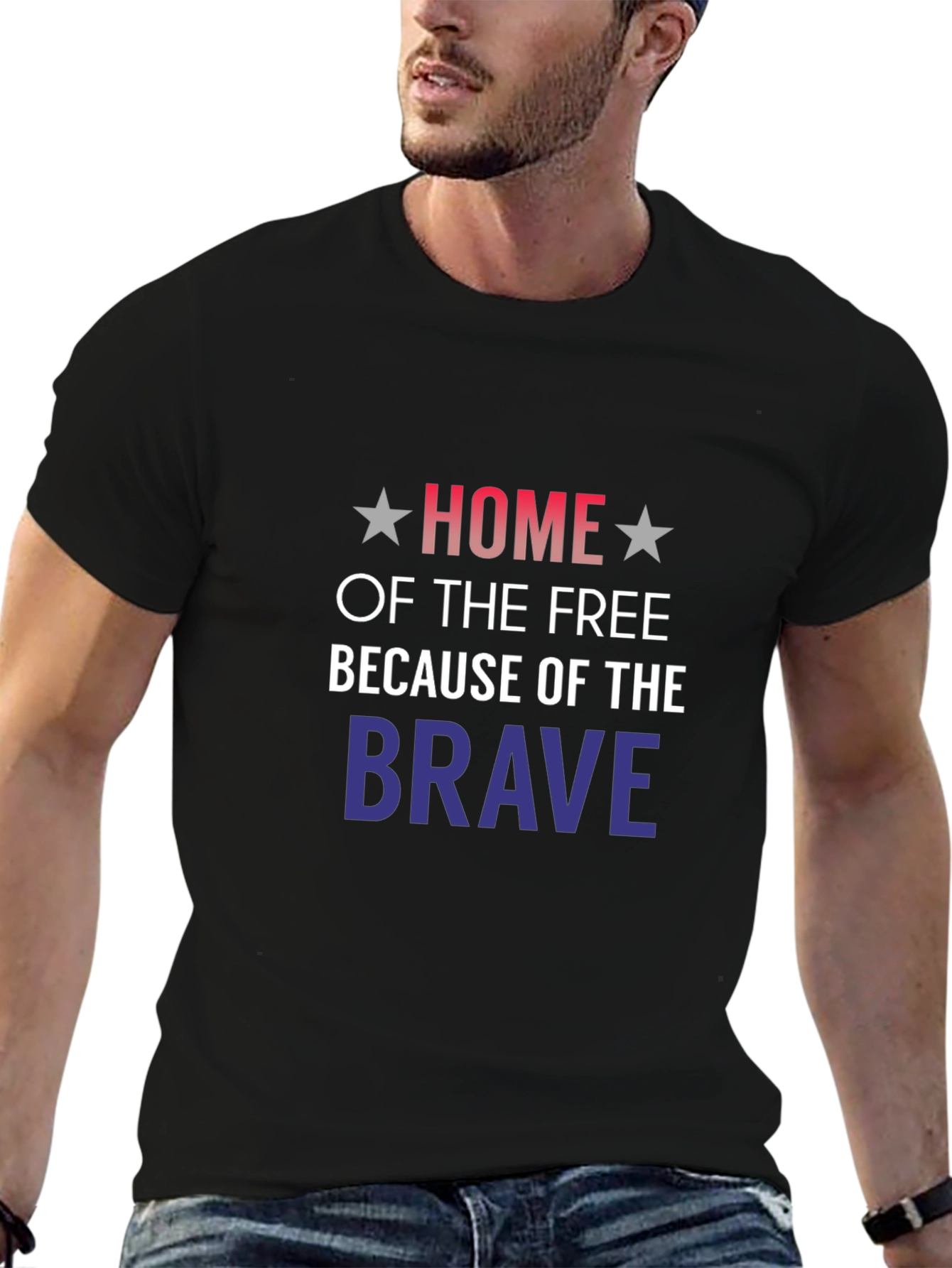 Home of the Free Patriotic T-Shirt
