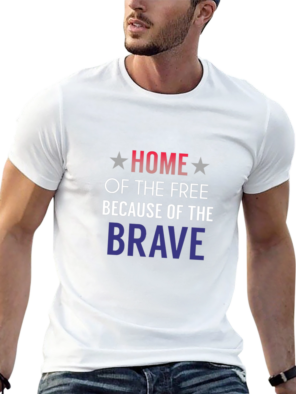 Home of the Free Patriotic T-Shirt