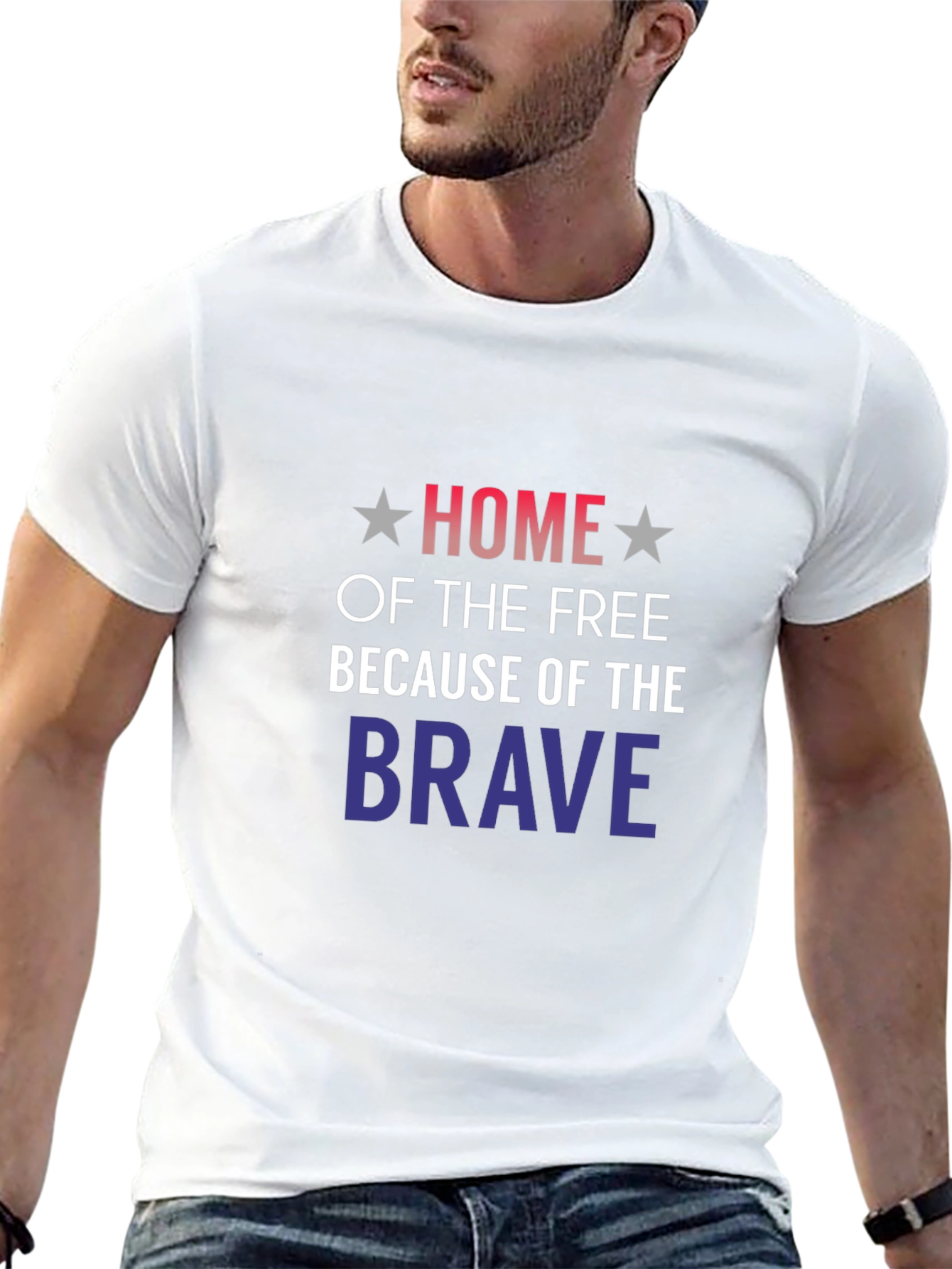 Home of the Free Patriotic T-Shirt