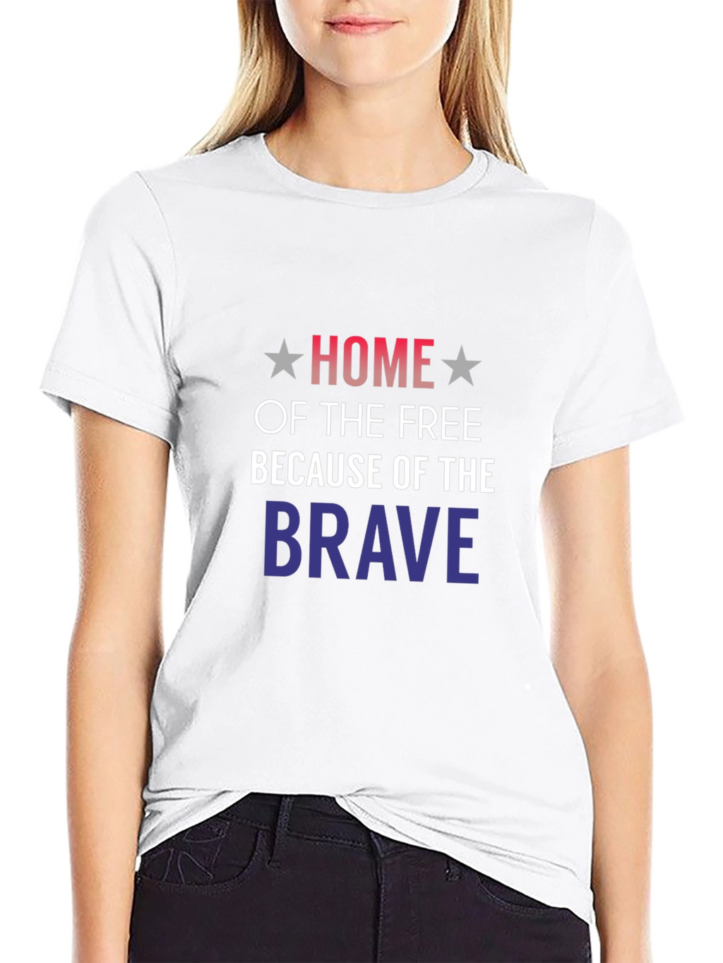 Home of the Free Patriotic T-Shirt
