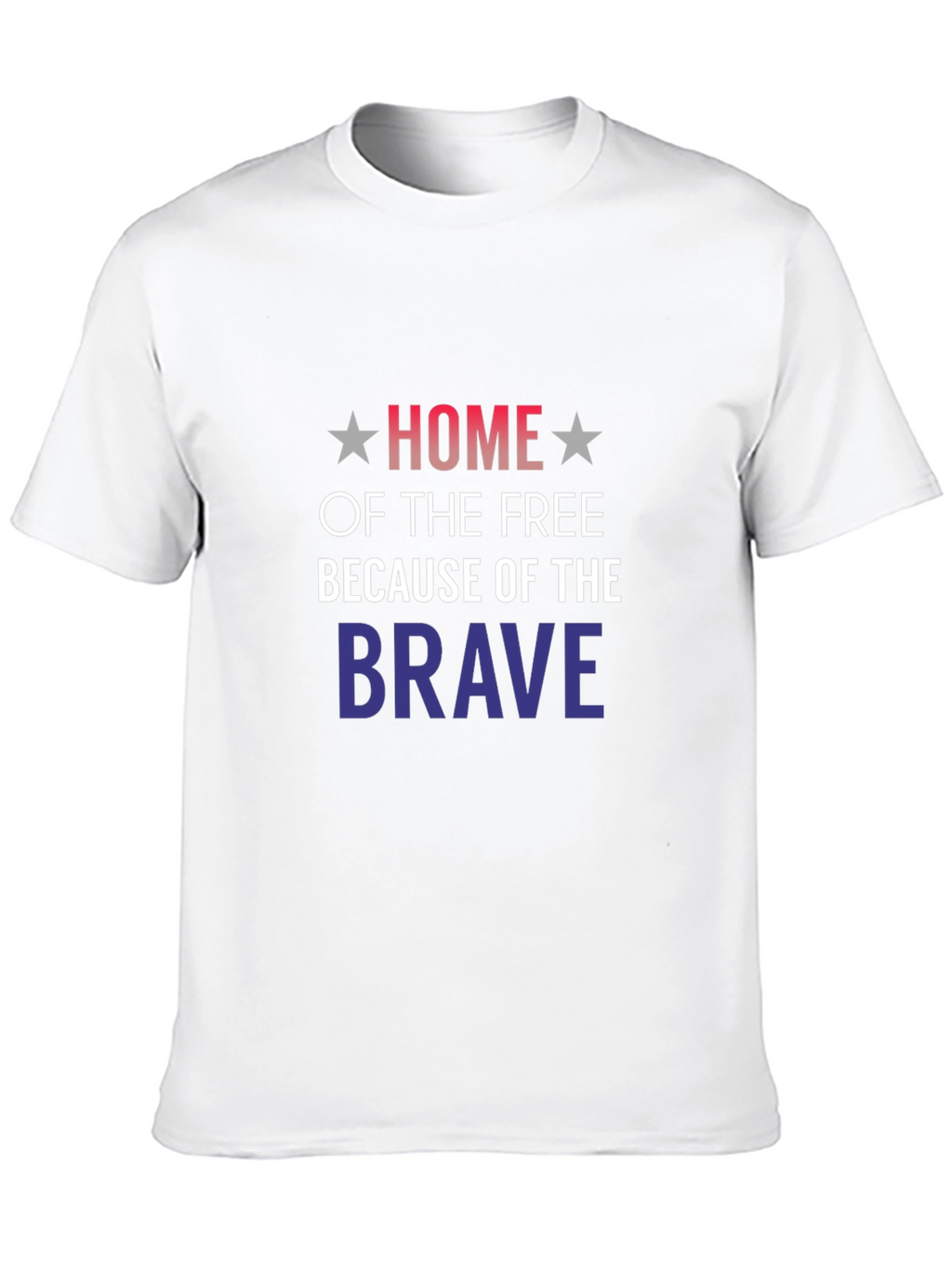 Home of the Free Patriotic T-Shirt