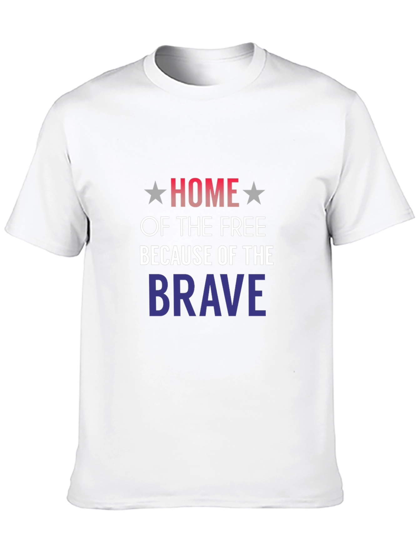 Home of the Free Patriotic T-Shirt