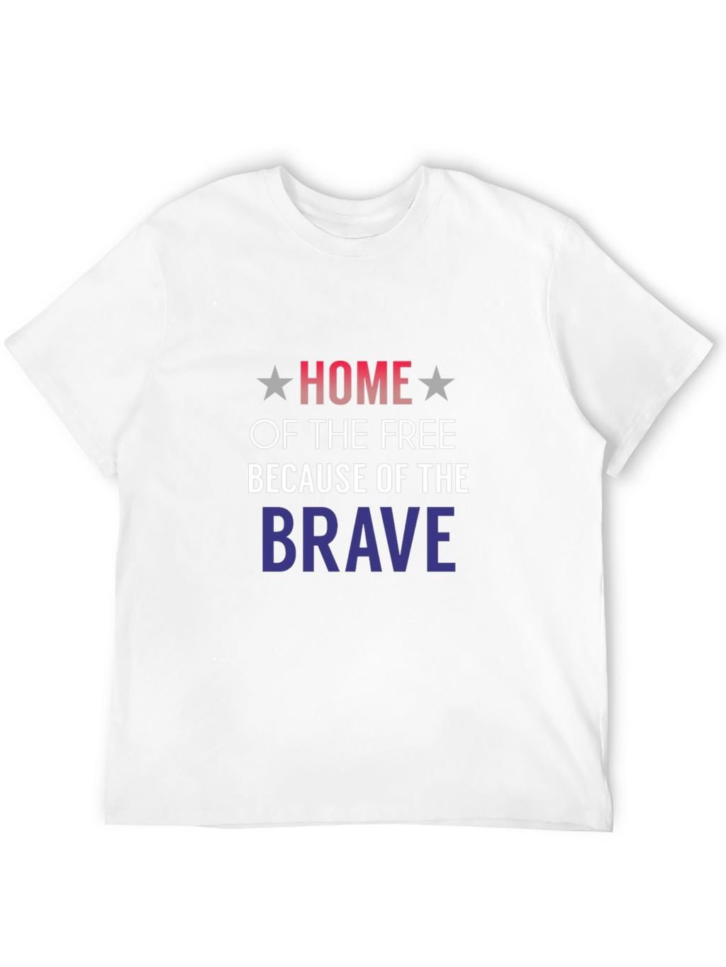Home of the Free Patriotic T-Shirt