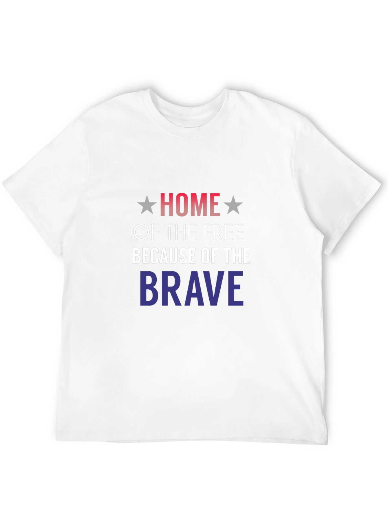 Home of the Free Patriotic T-Shirt
