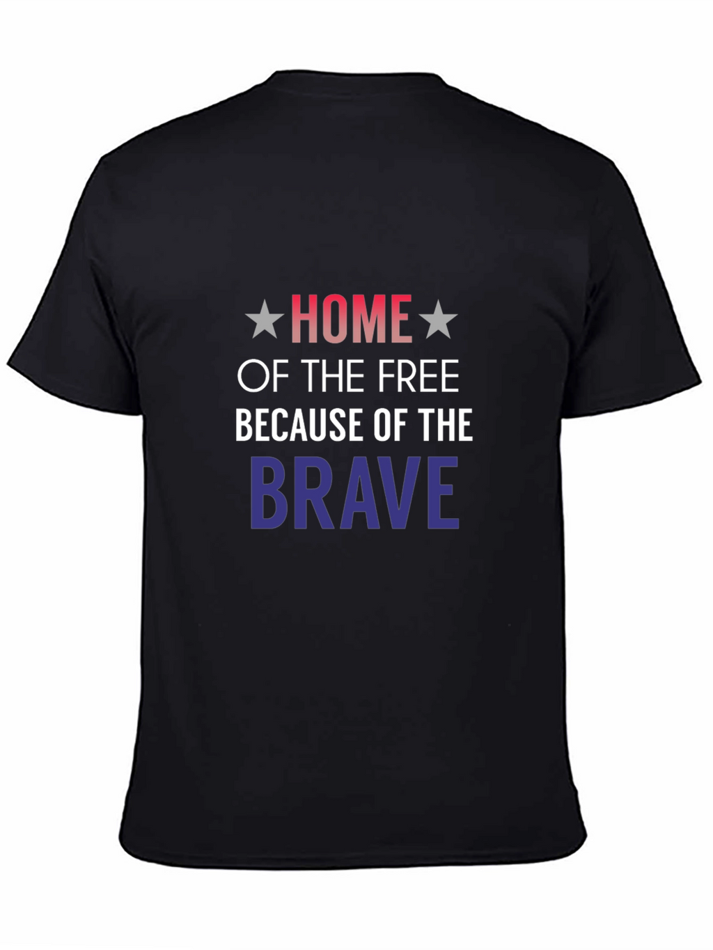 Home of the Free Patriotic T-Shirt