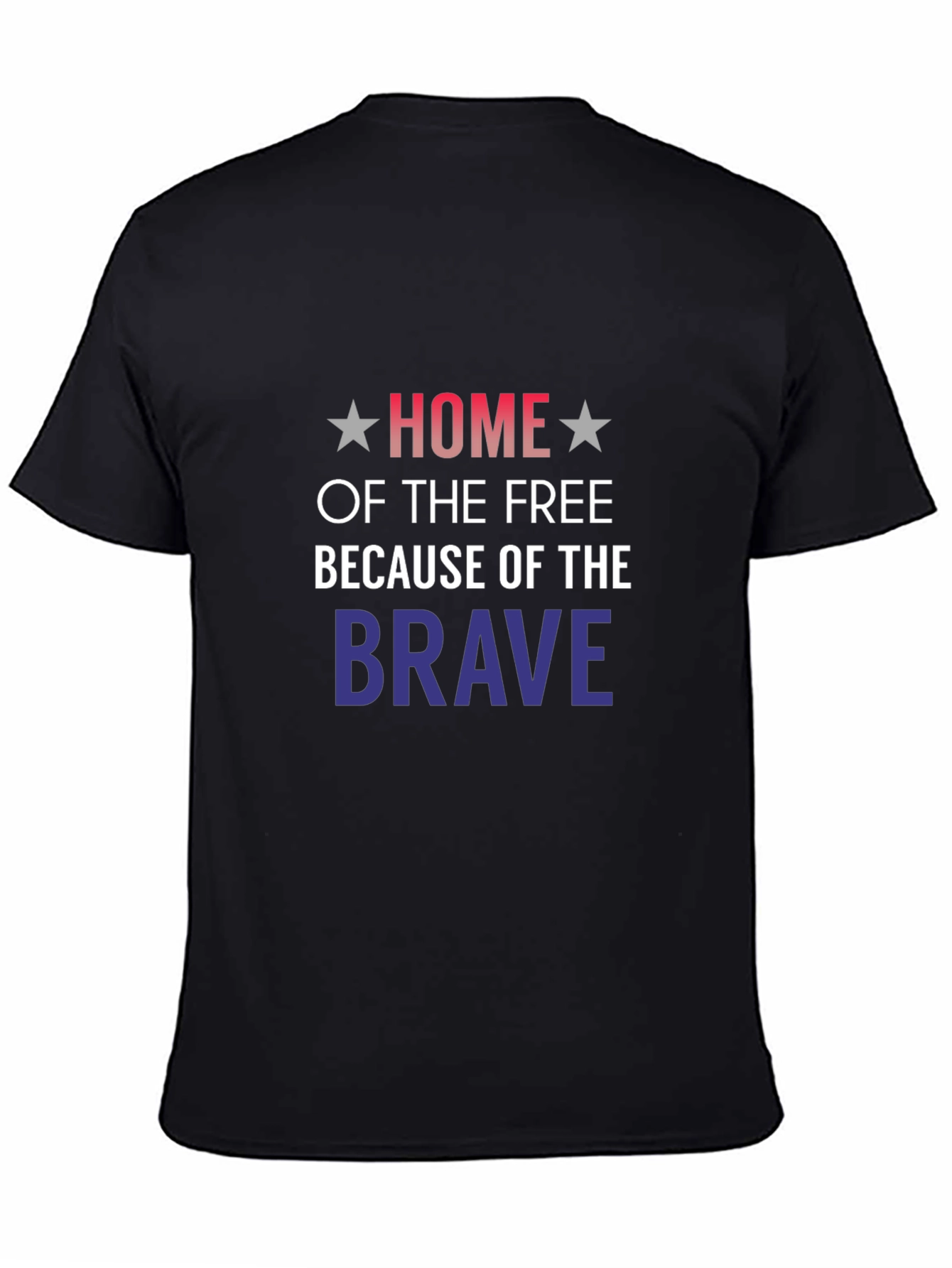 Home of the Free Patriotic T-Shirt