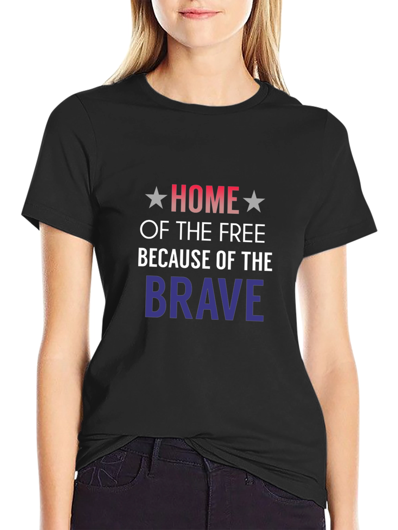Home of the Free Patriotic T-Shirt