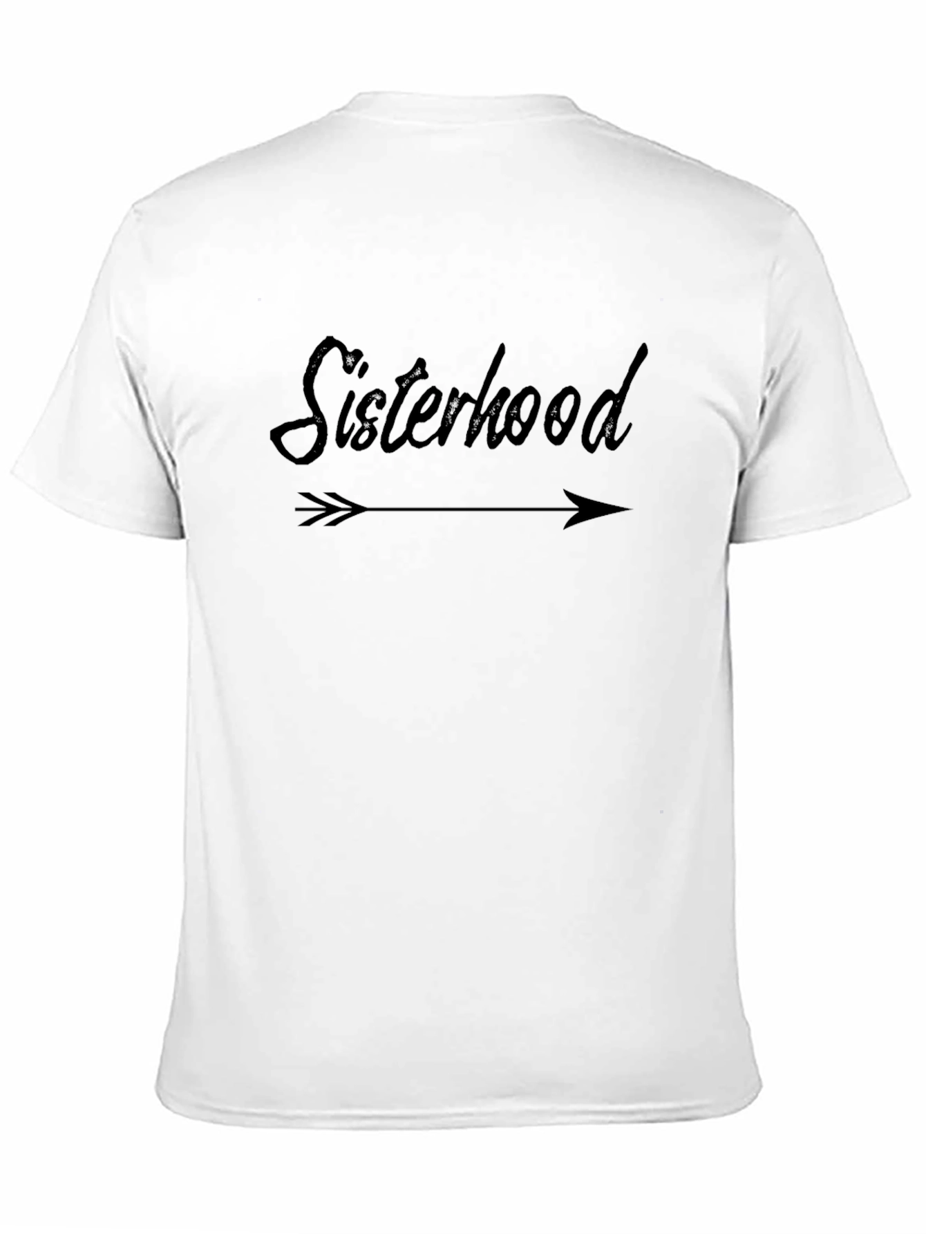Sisterhood Arrow Graphic Tee - Trendy Unisex T-Shirt