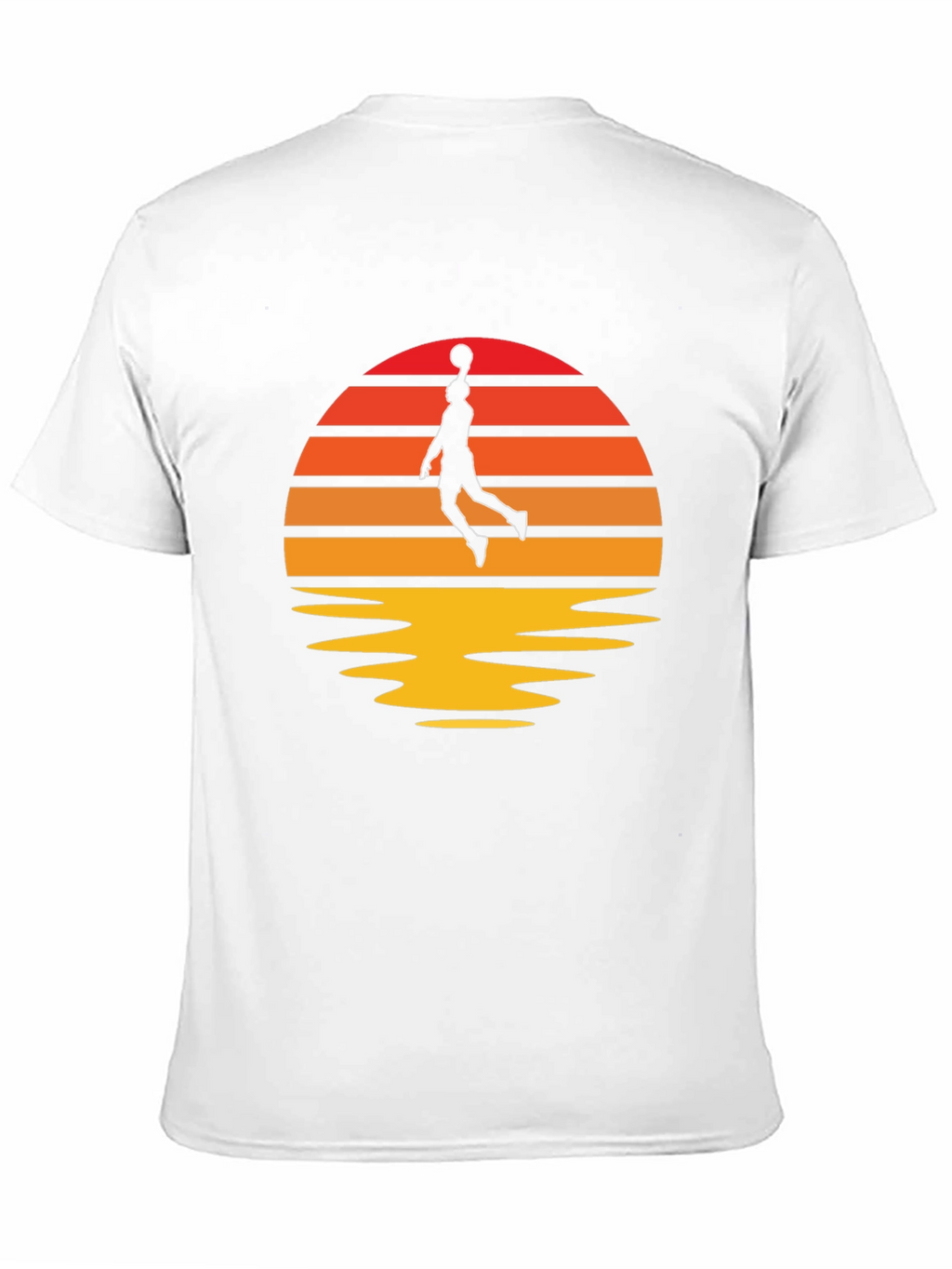 Sunset Basketball Graphic Tee