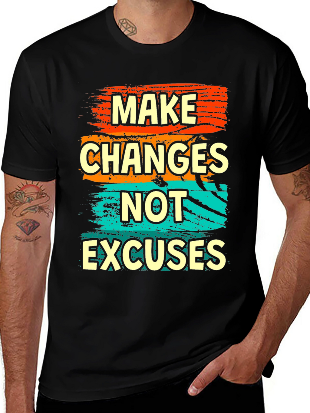 Make Changes Not Excuses Graphic T-Shirt