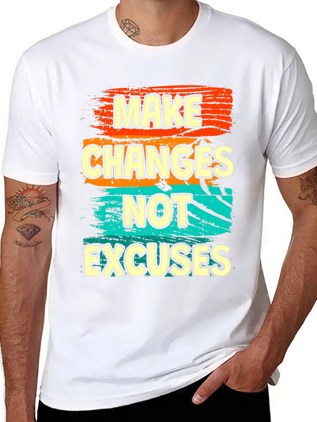 Make Changes Not Excuses Graphic T-Shirt