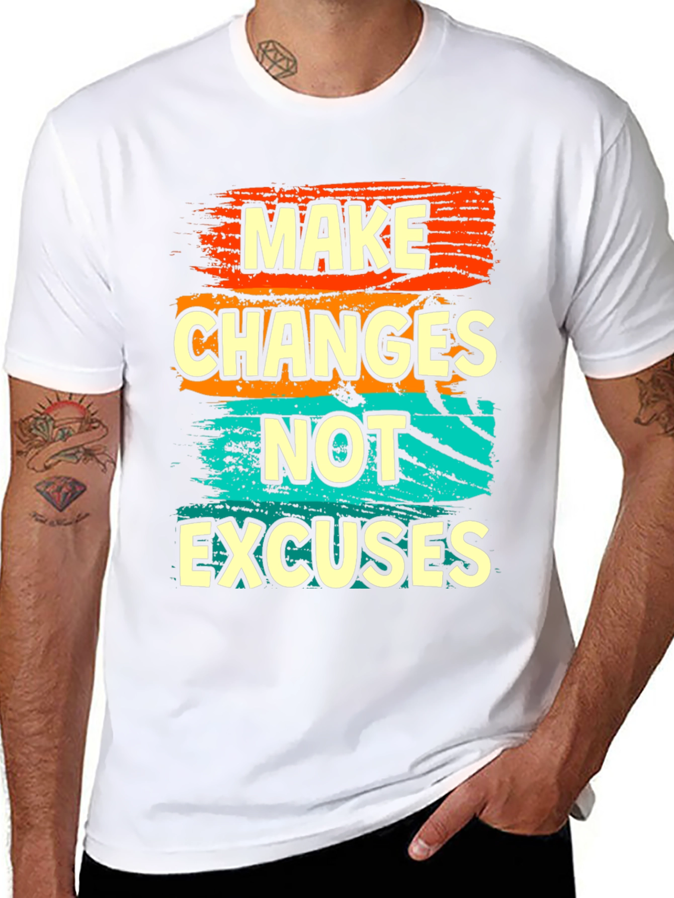 Make Changes Not Excuses Graphic T-Shirt