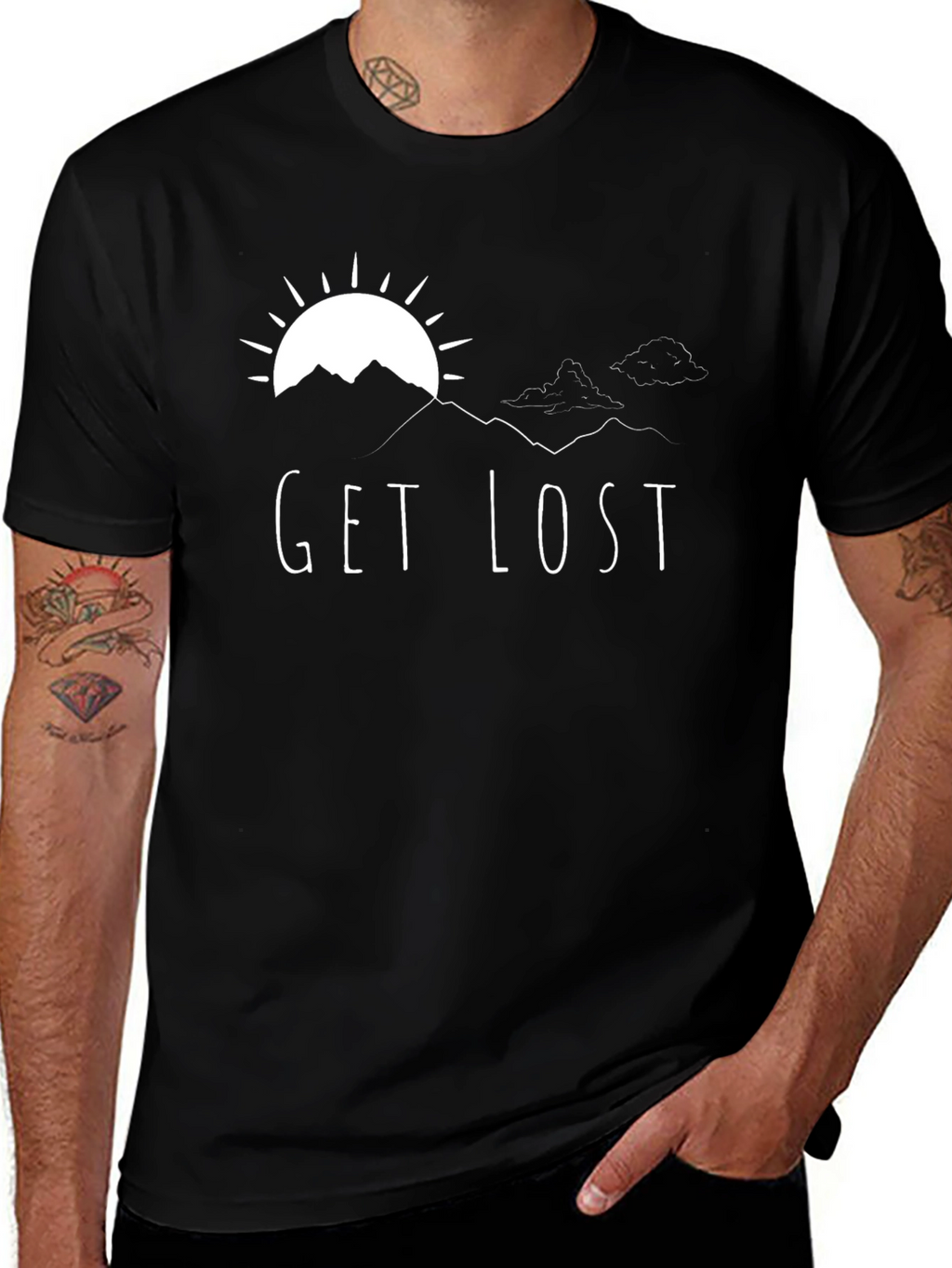 Get Lost Graphic T-Shirt - Adventure Ready