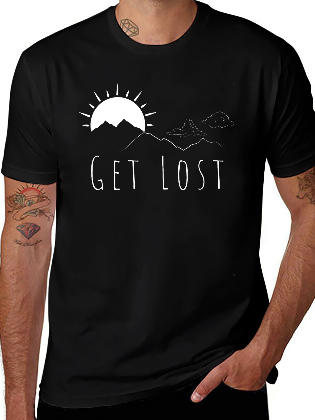 Get Lost Graphic T-Shirt - Adventure Ready