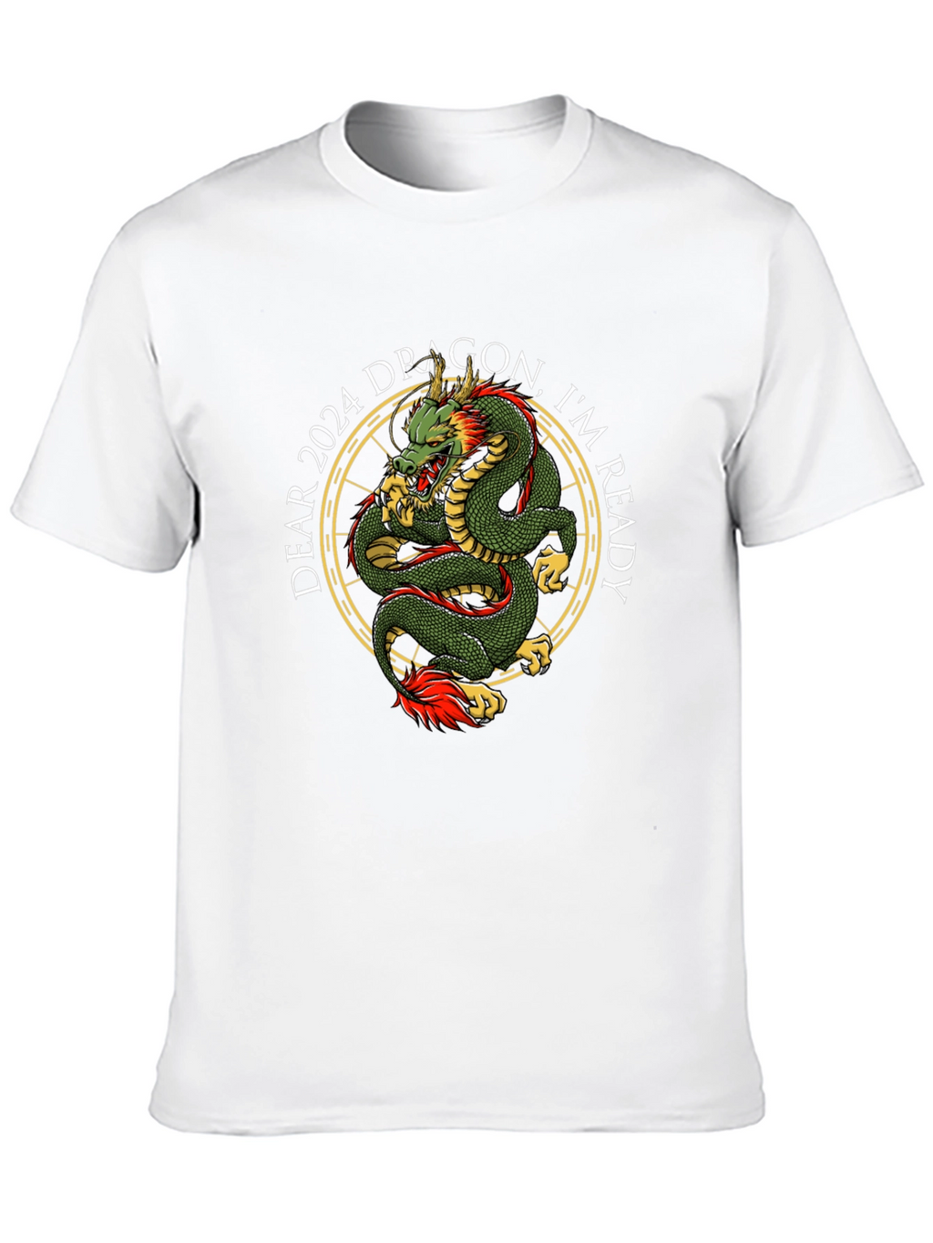 Year of The Dragon 2024 Black T-Shirt