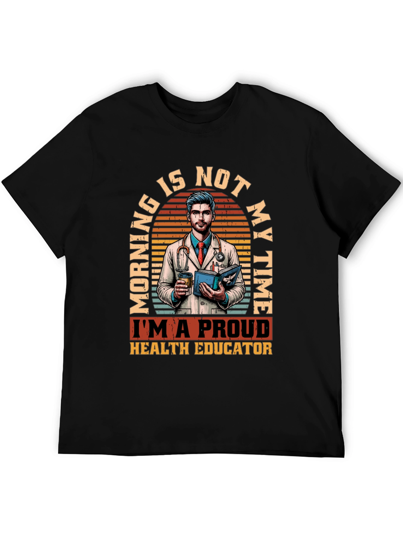 Proud Health Educator Graphic T-Shirt