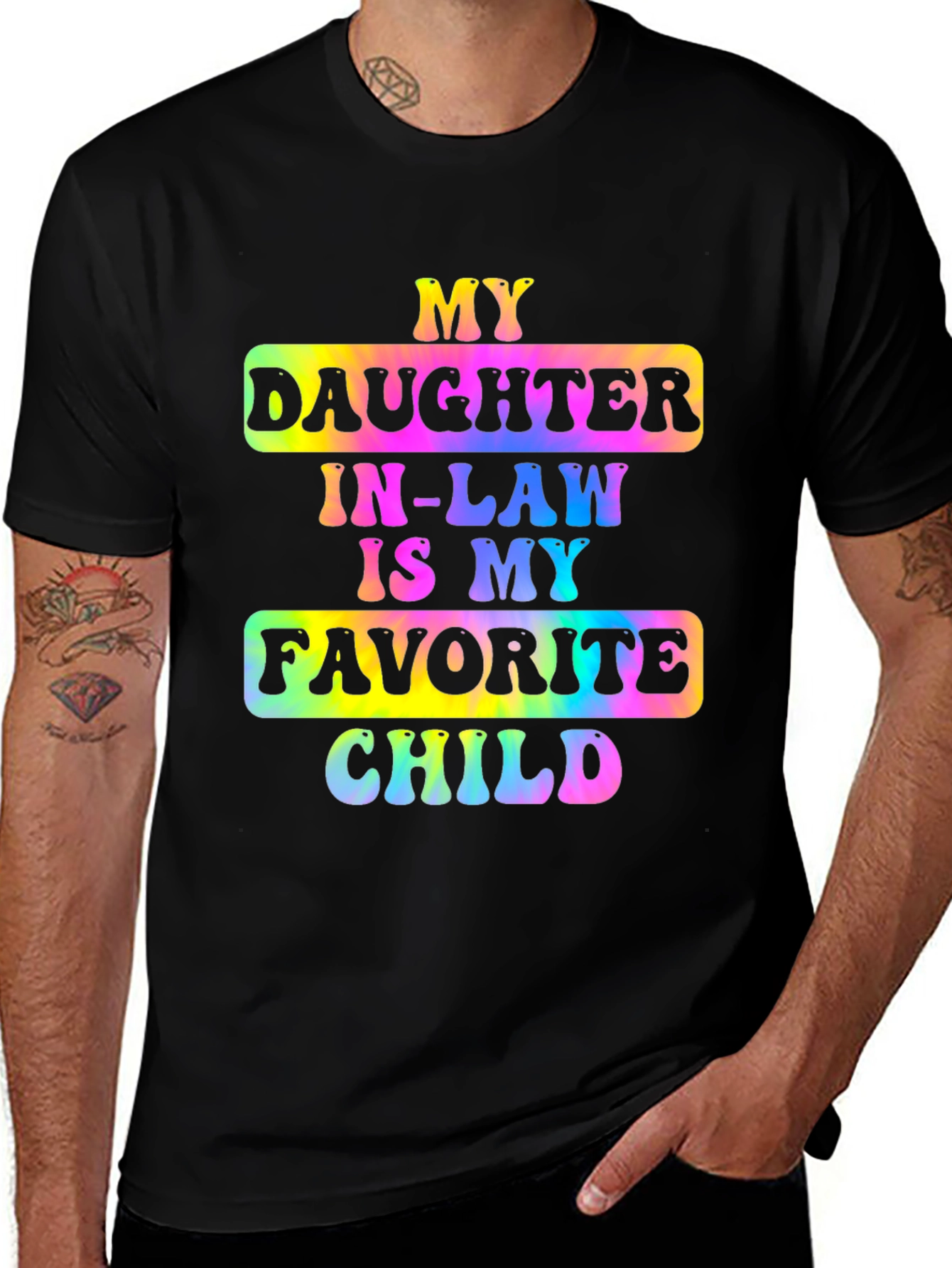 My Daughter-In-Law is My Favorite Child Graphic Tee