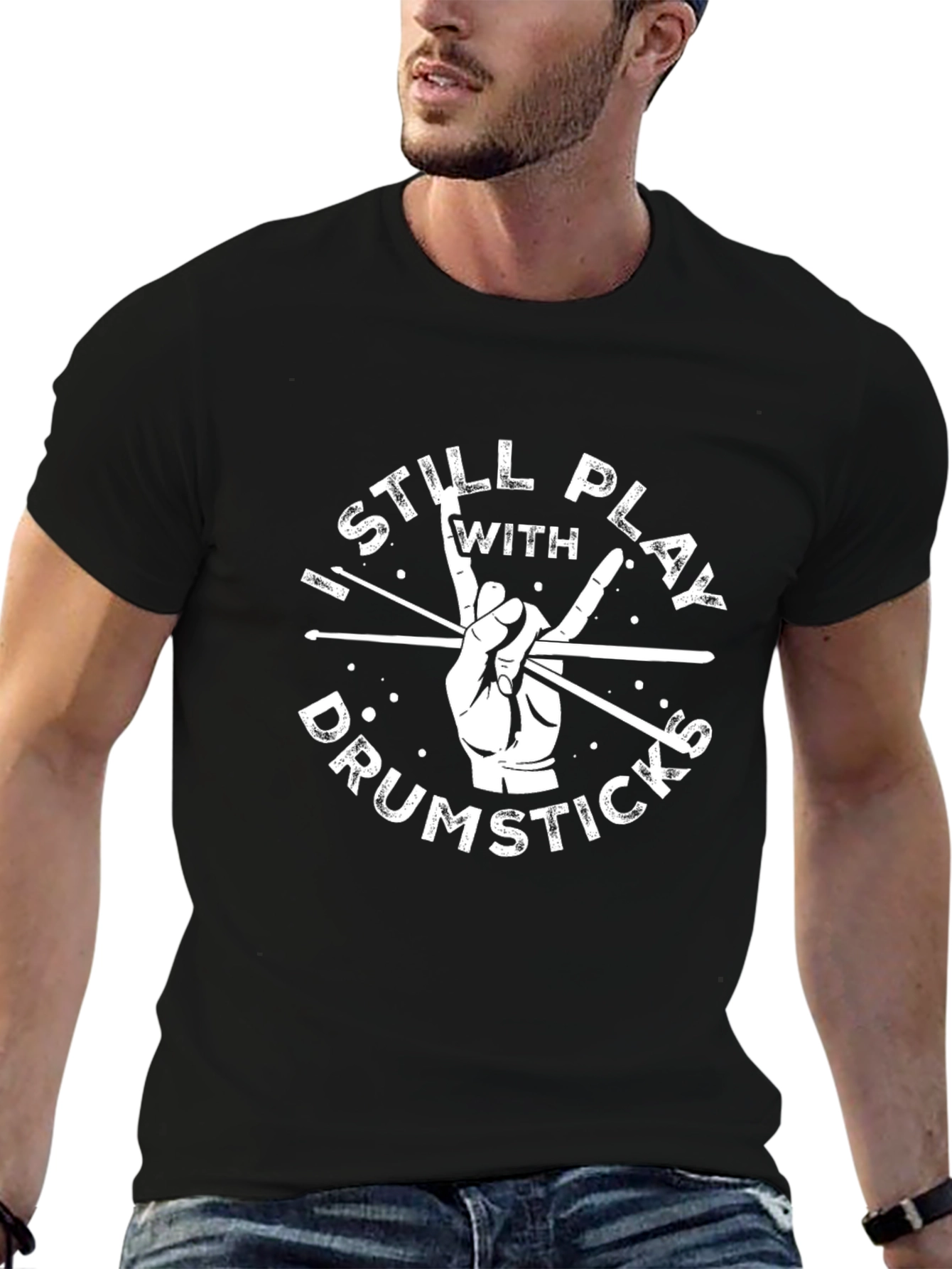 Drumsticks T-Shirt - Rock and Roll Tee