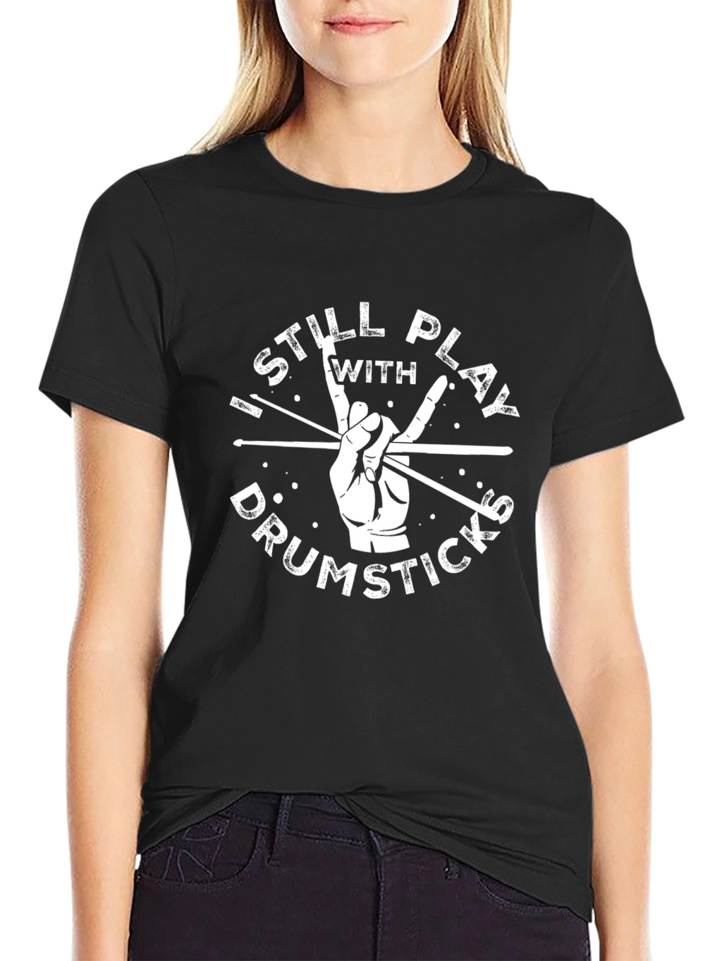 Drumsticks T-Shirt - Rock and Roll Tee