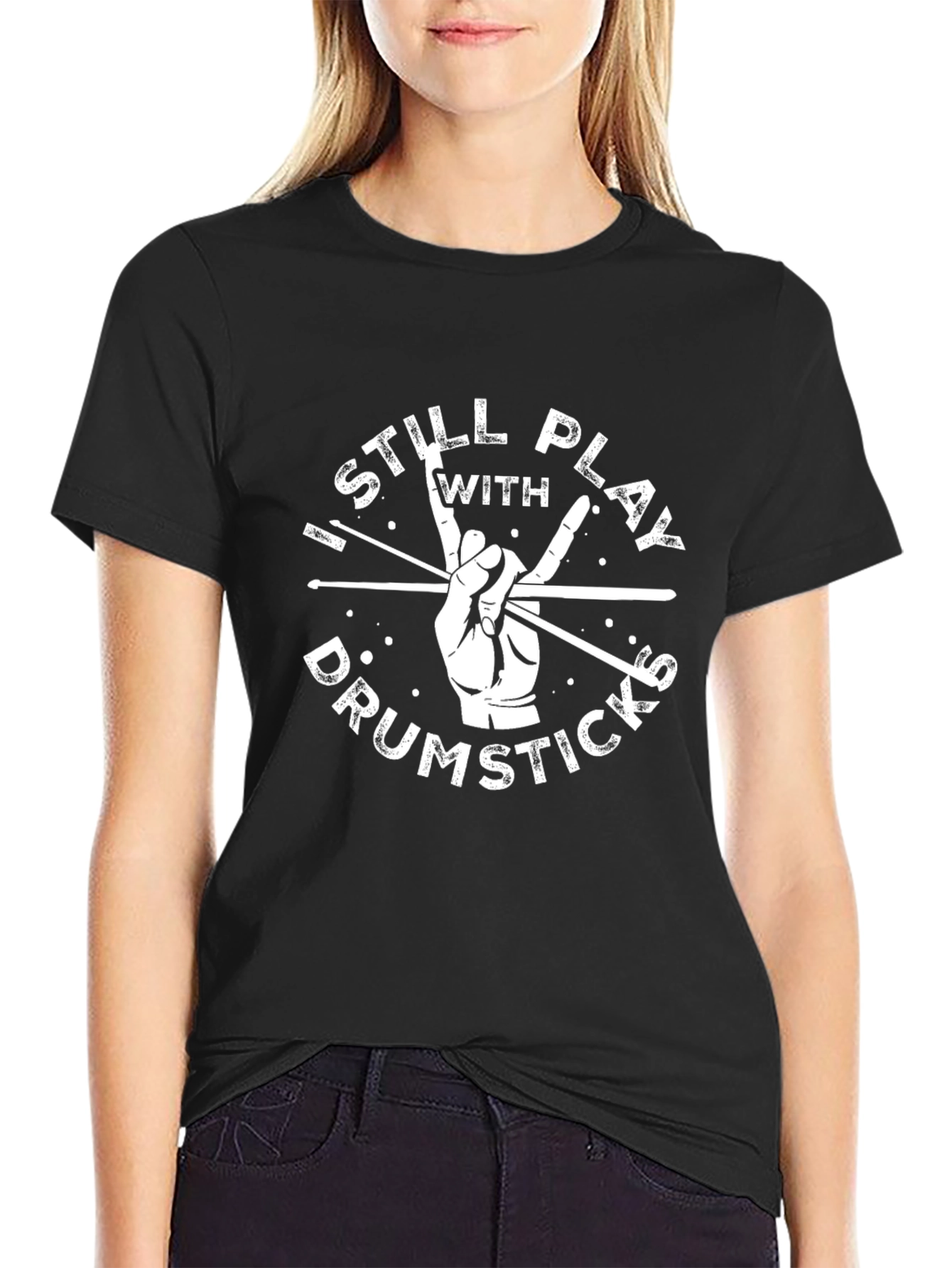 Drumsticks T-Shirt - Rock and Roll Tee