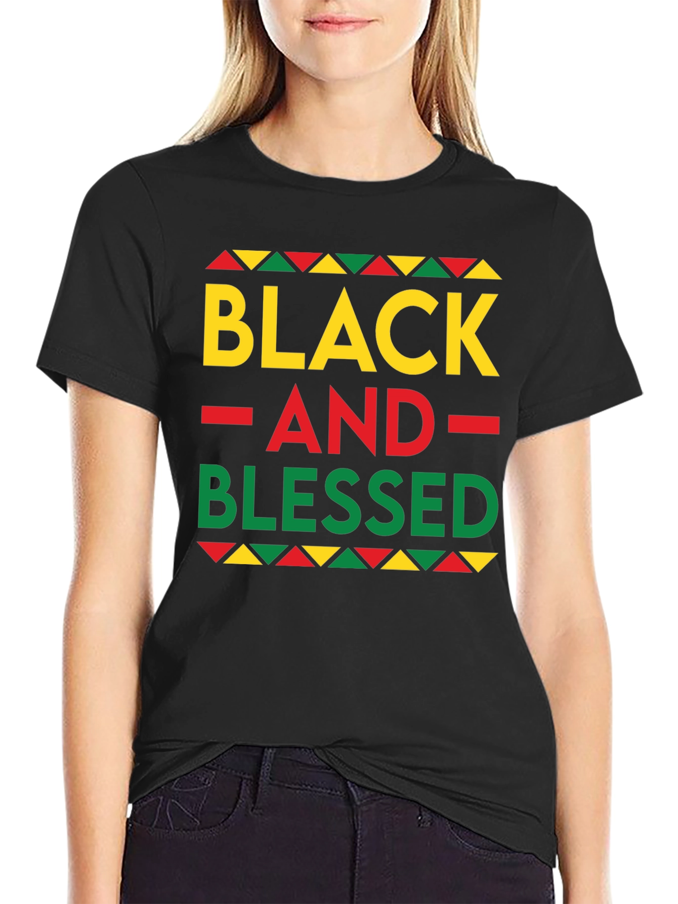 Black and Blessed Graphic Tee