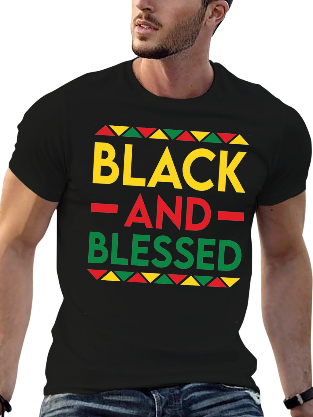 Black and Blessed Graphic Tee