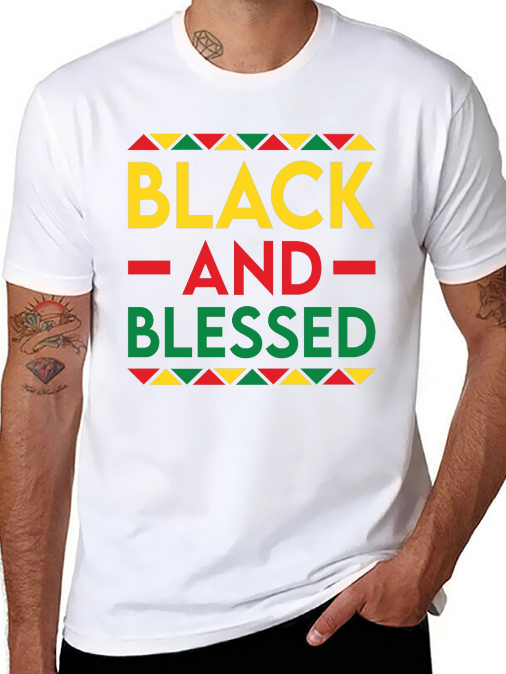 Black and Blessed Graphic Tee