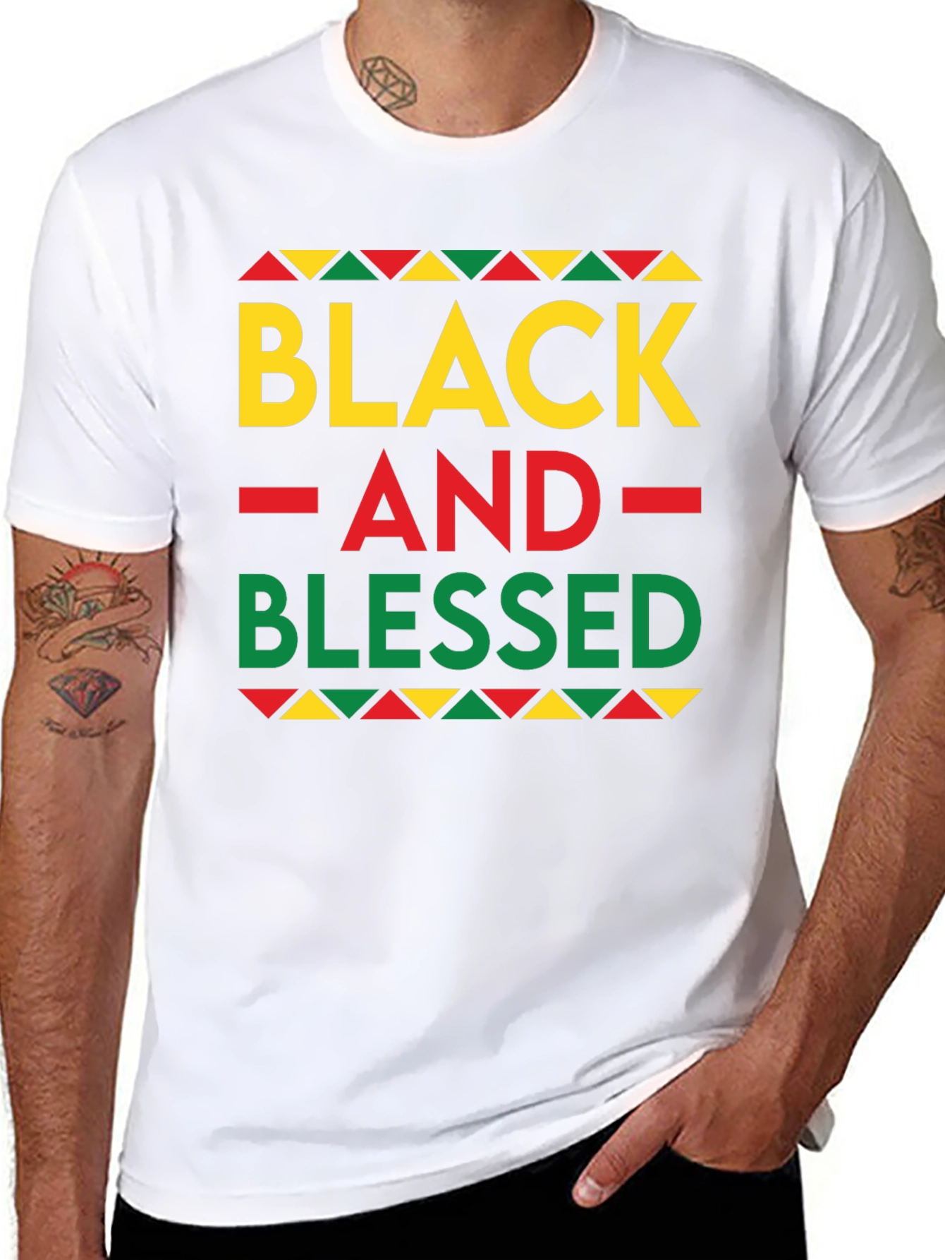 Black and Blessed Graphic Tee