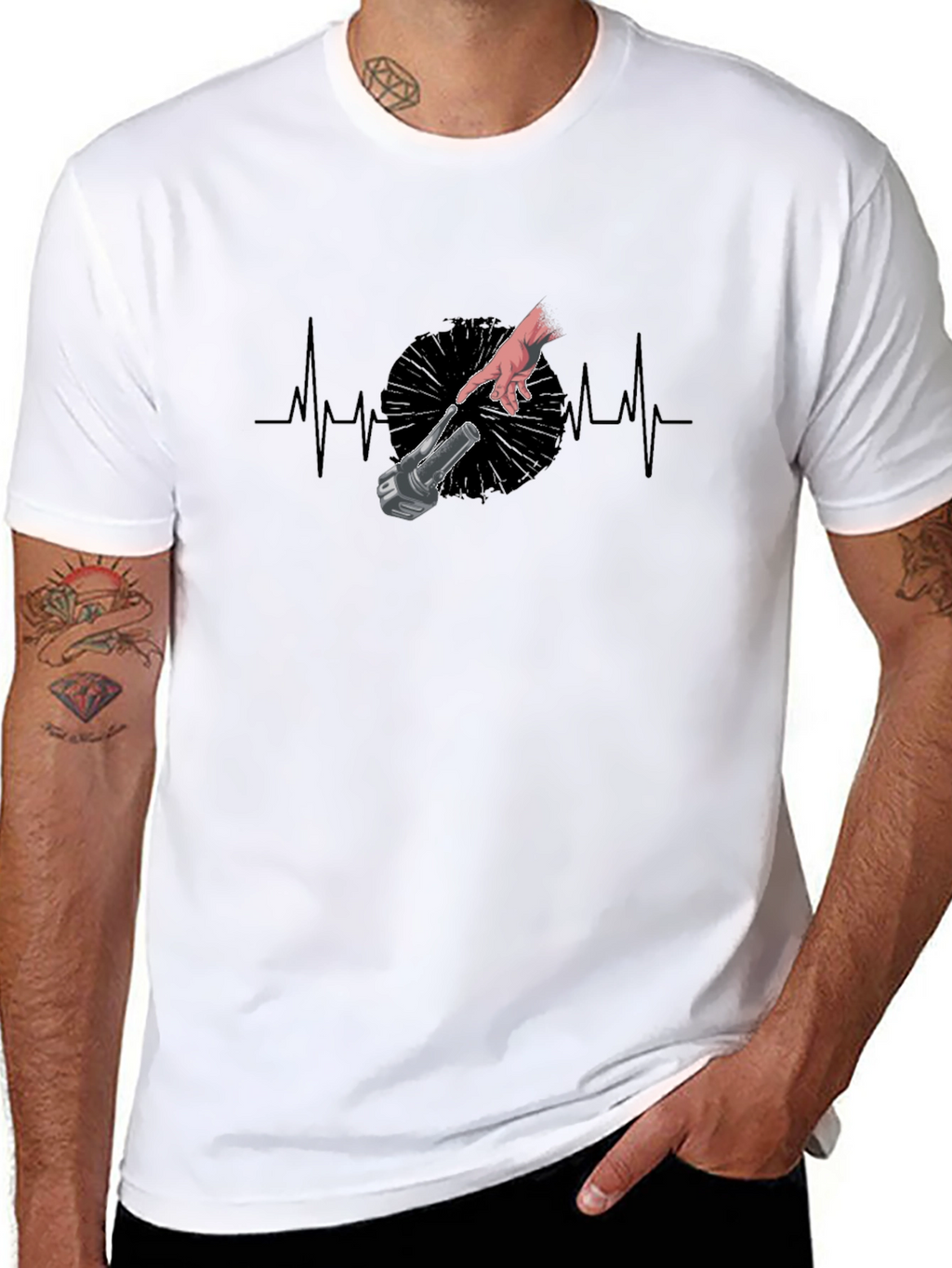 Motorcycle Heartbeat T-Shirt