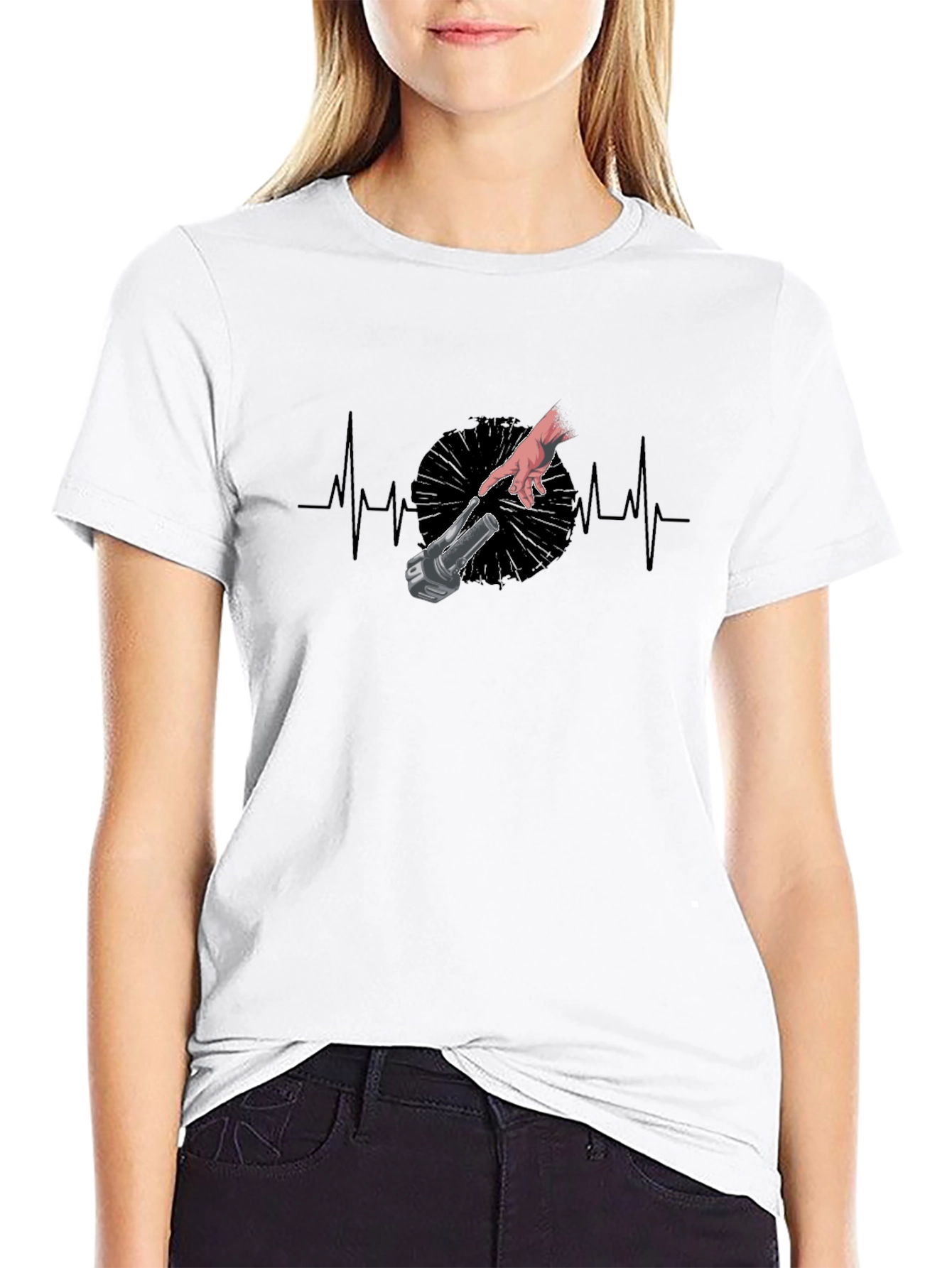 Motorcycle Heartbeat T-Shirt