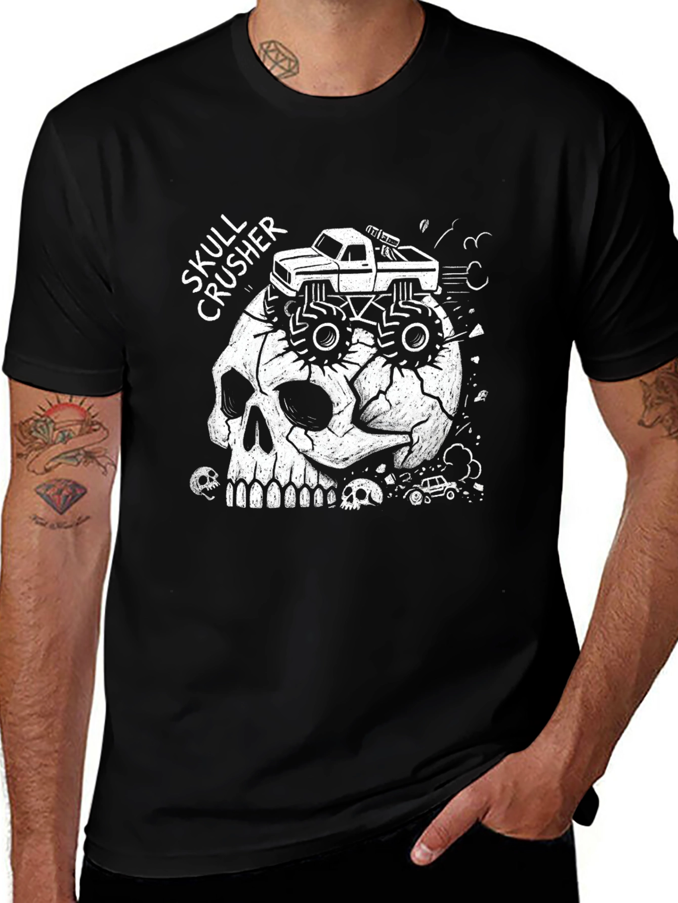 Skull Crusher Monster Truck T-Shirt