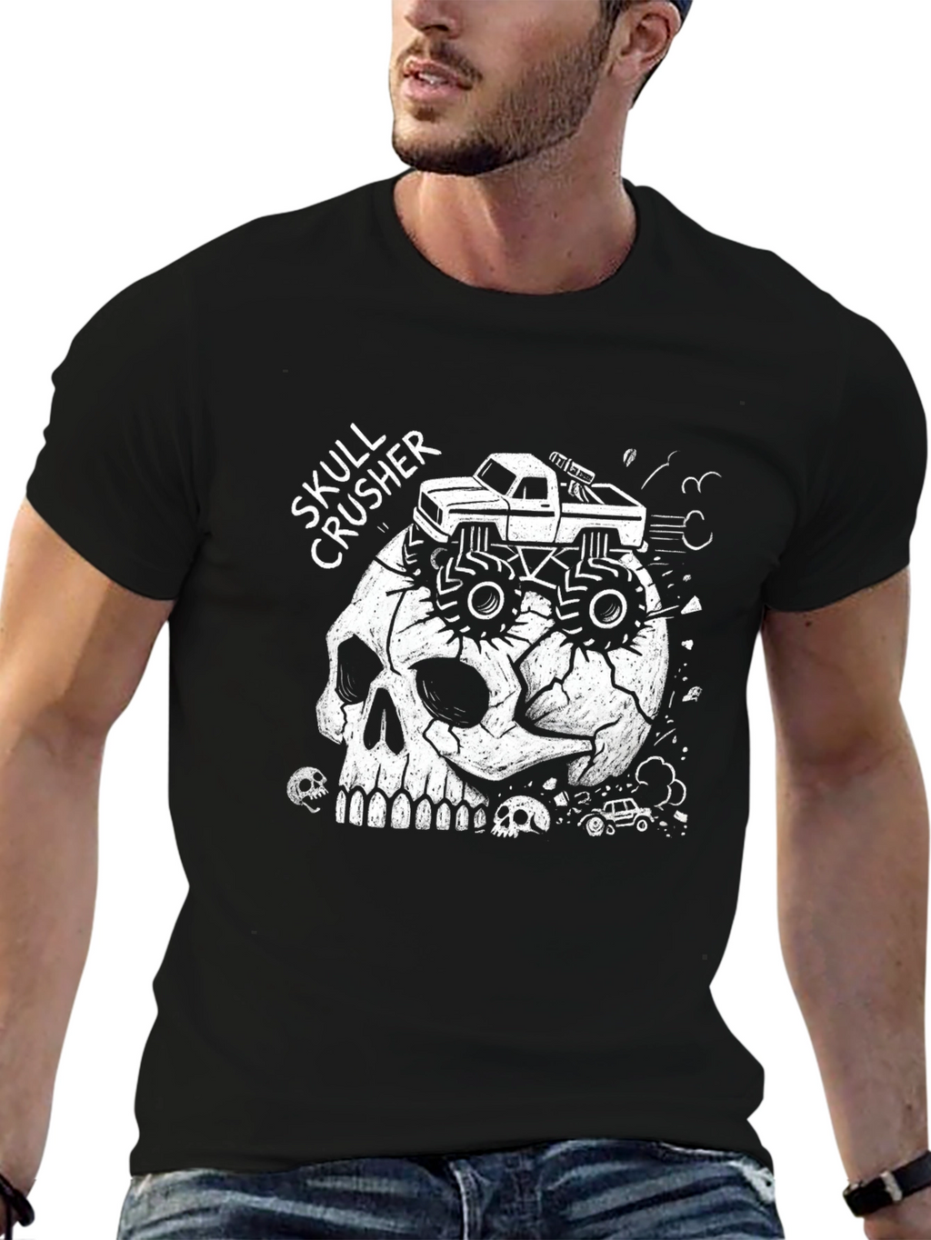 Skull Crusher Monster Truck T-Shirt