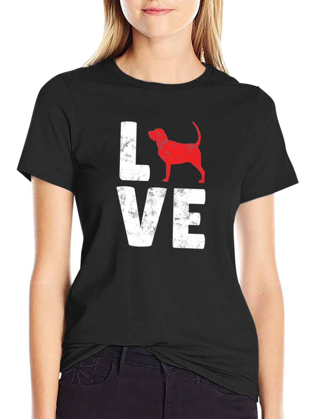 Love Beagle Dog Graphic T-Shirt