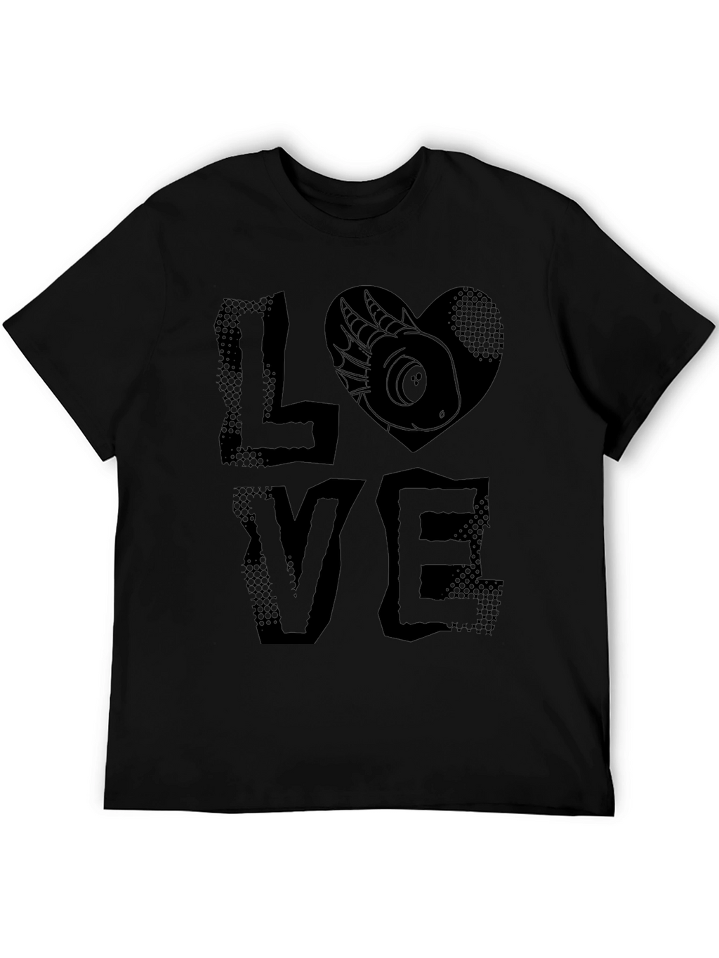 LOVE Axolotl T-Shirt - Black