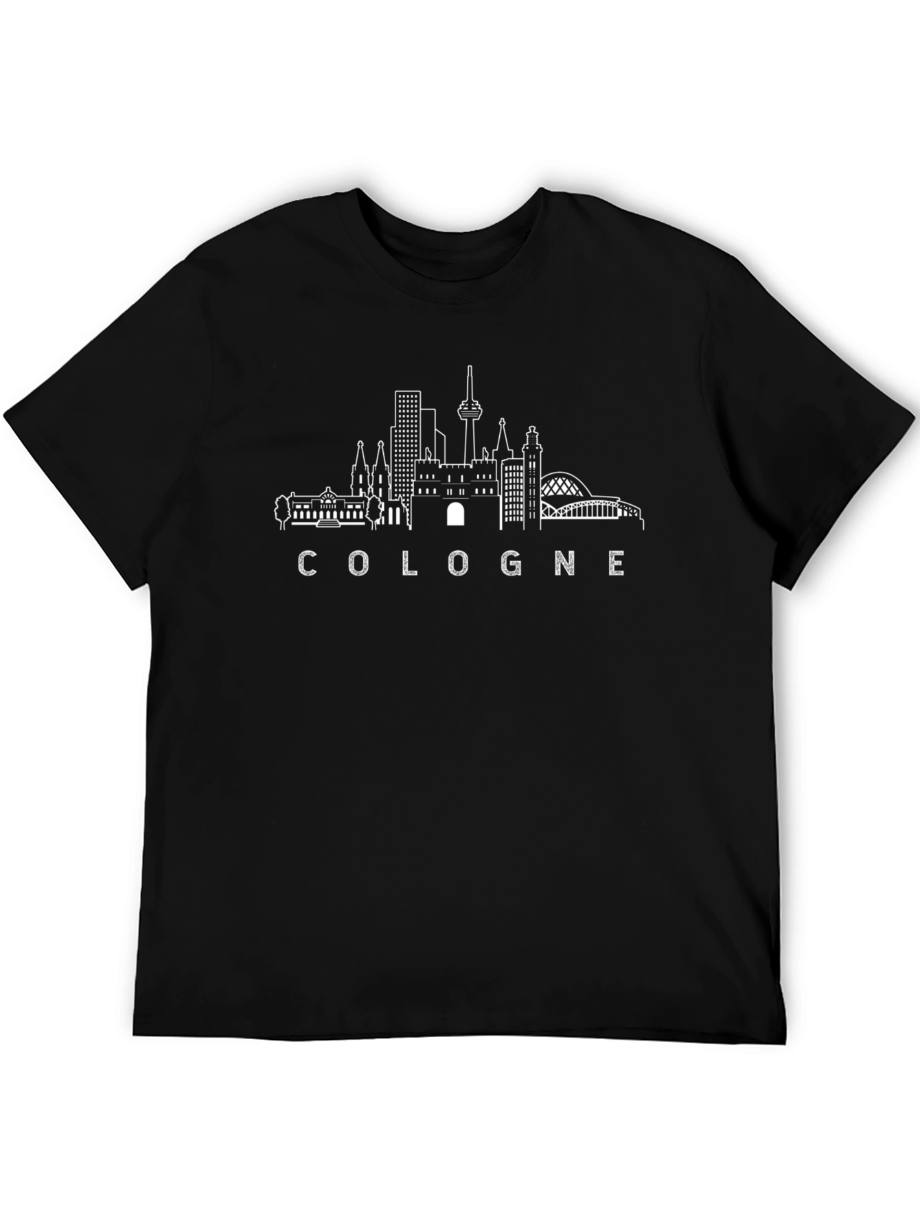 Cologne Skyline T-Shirt - Cityscape Tee
