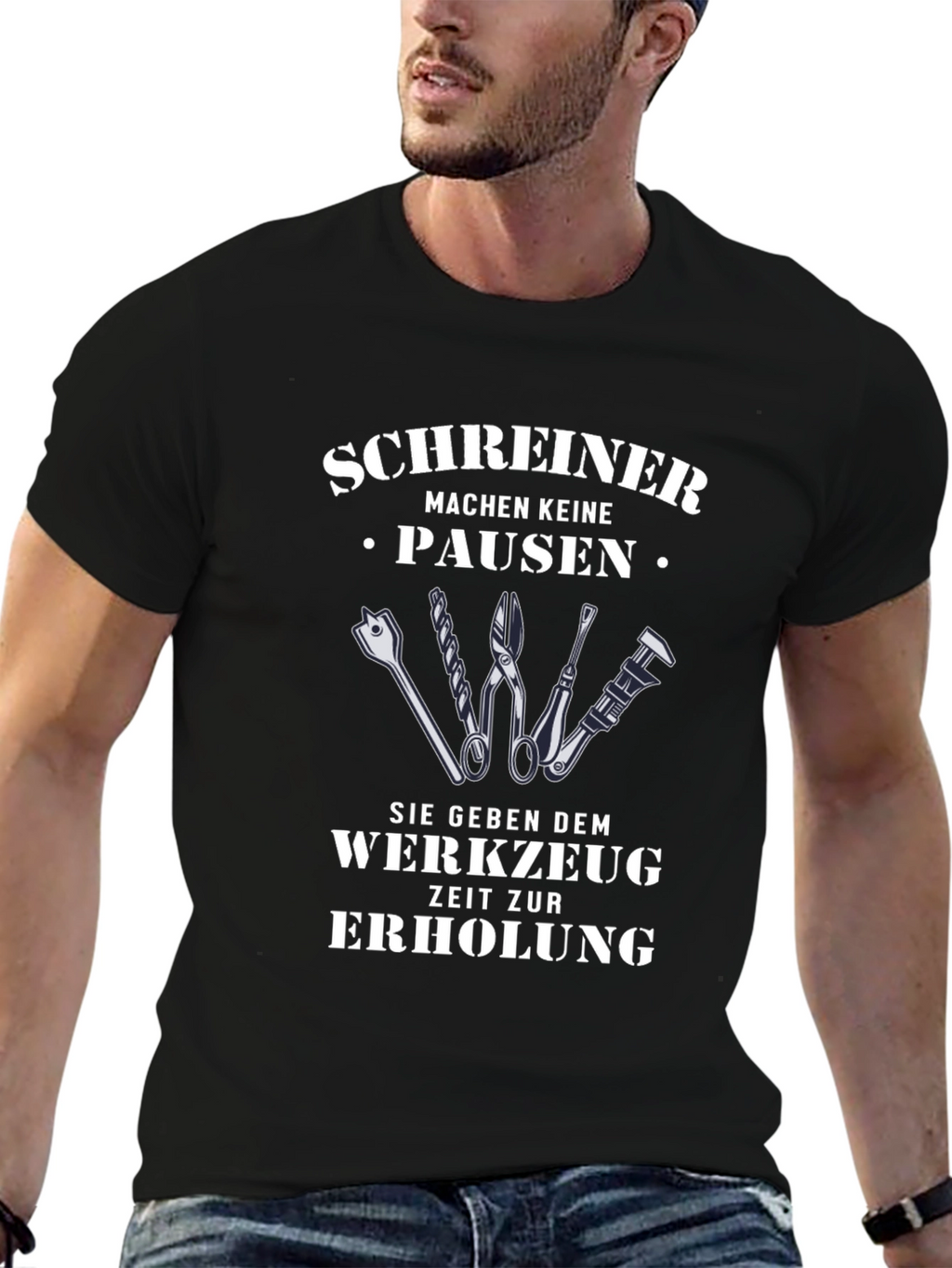 Carpenter T-Shirt: Schreiner Machen Keine Pausen