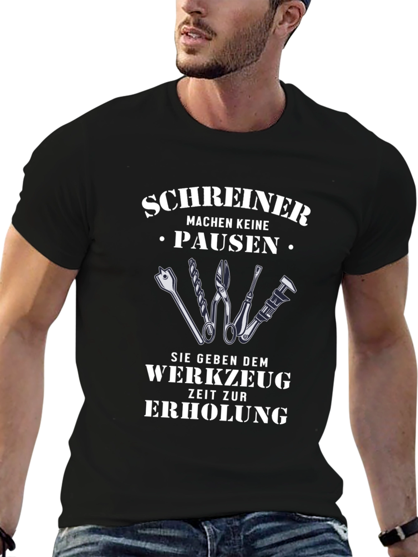 Carpenter T-Shirt: Schreiner Machen Keine Pausen