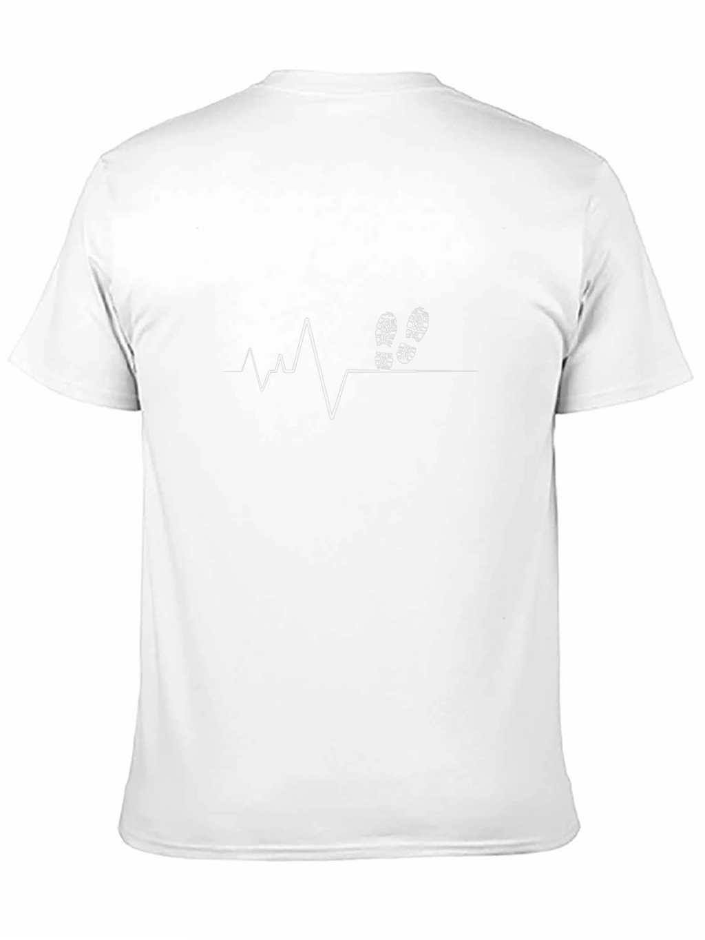 Running Heartbeat T-Shirt - Black