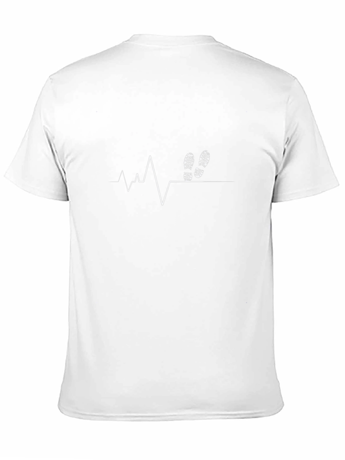 Running Heartbeat T-Shirt - Black